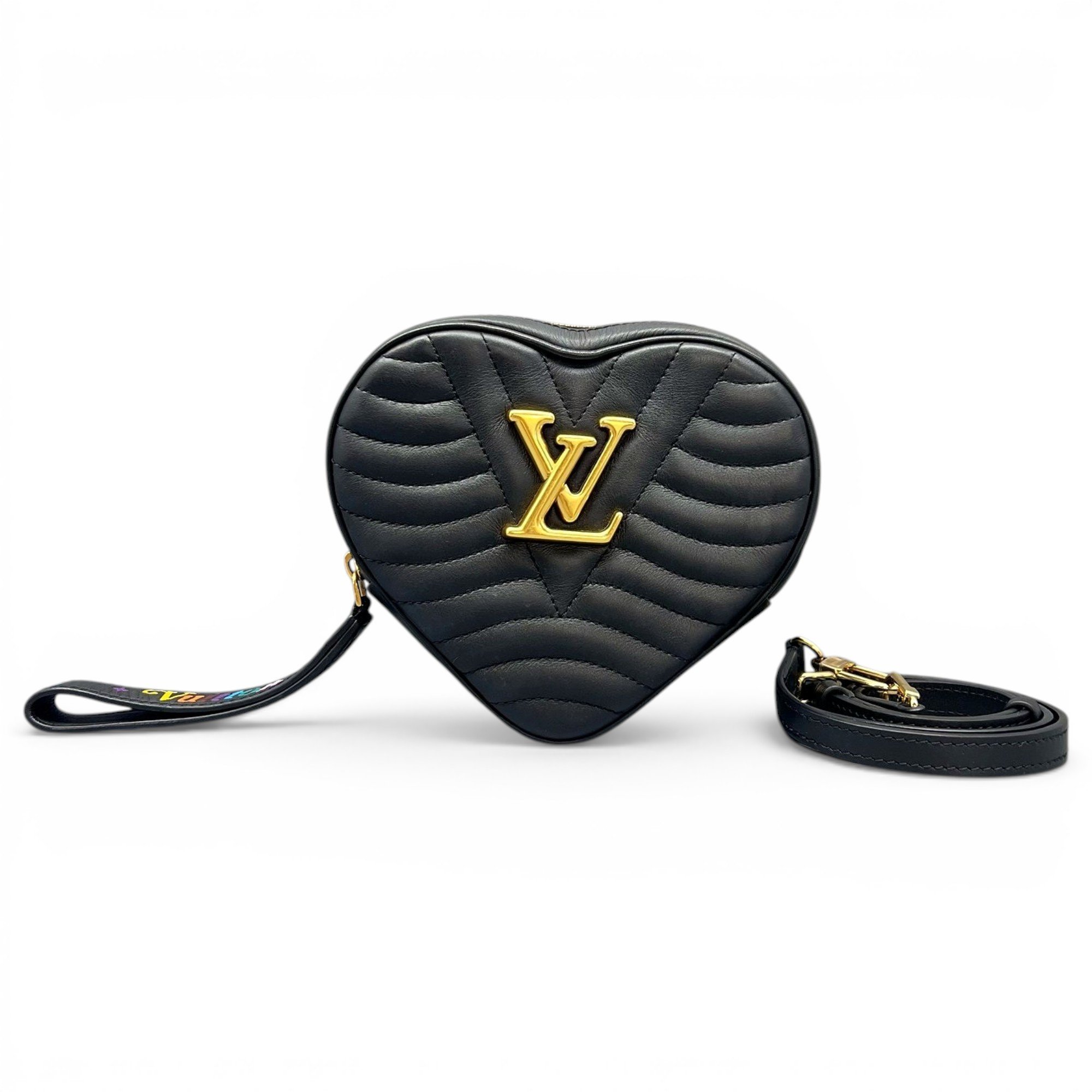 Coeur New Wave leather crossbody bag