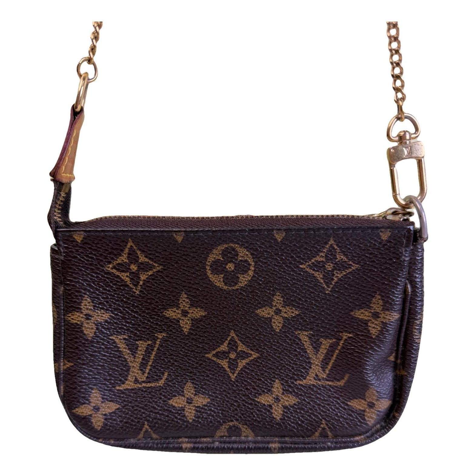 Pochette Accessoire leather handbag