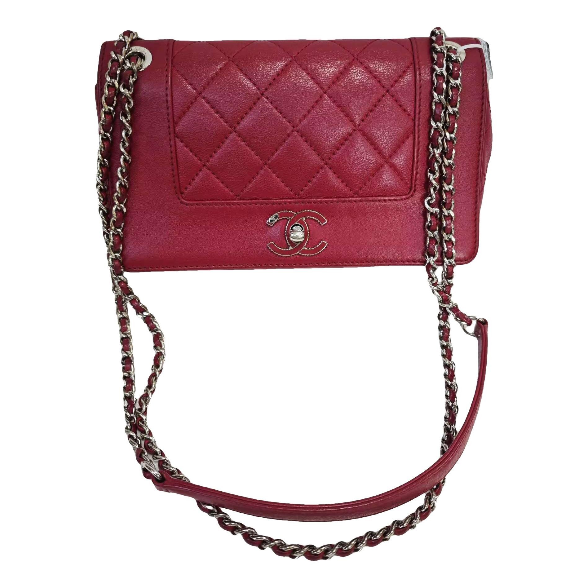 Leather crossbody bag