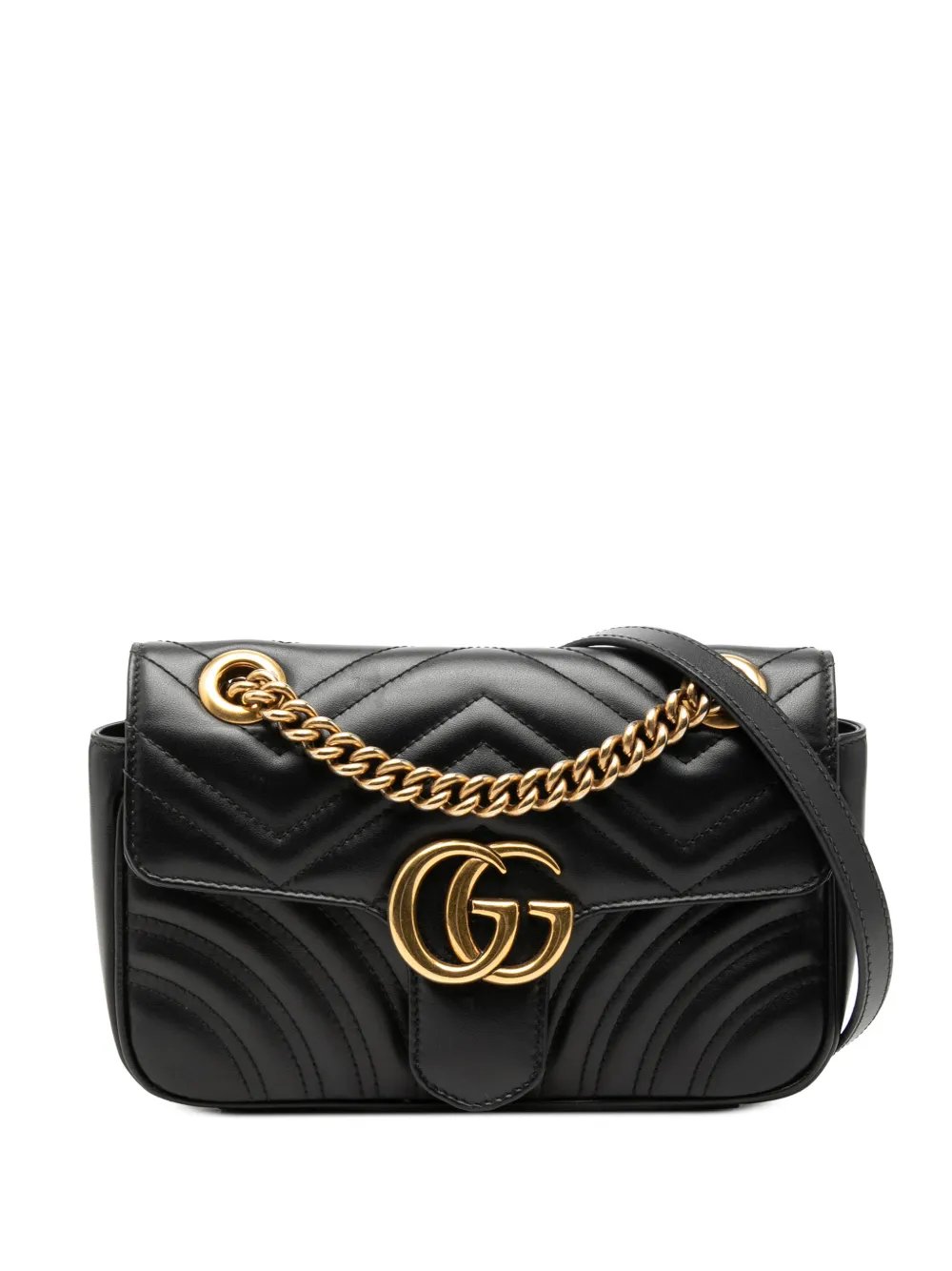 2016-2026 Small GG Marmont Matelasse Leather shoulder bag