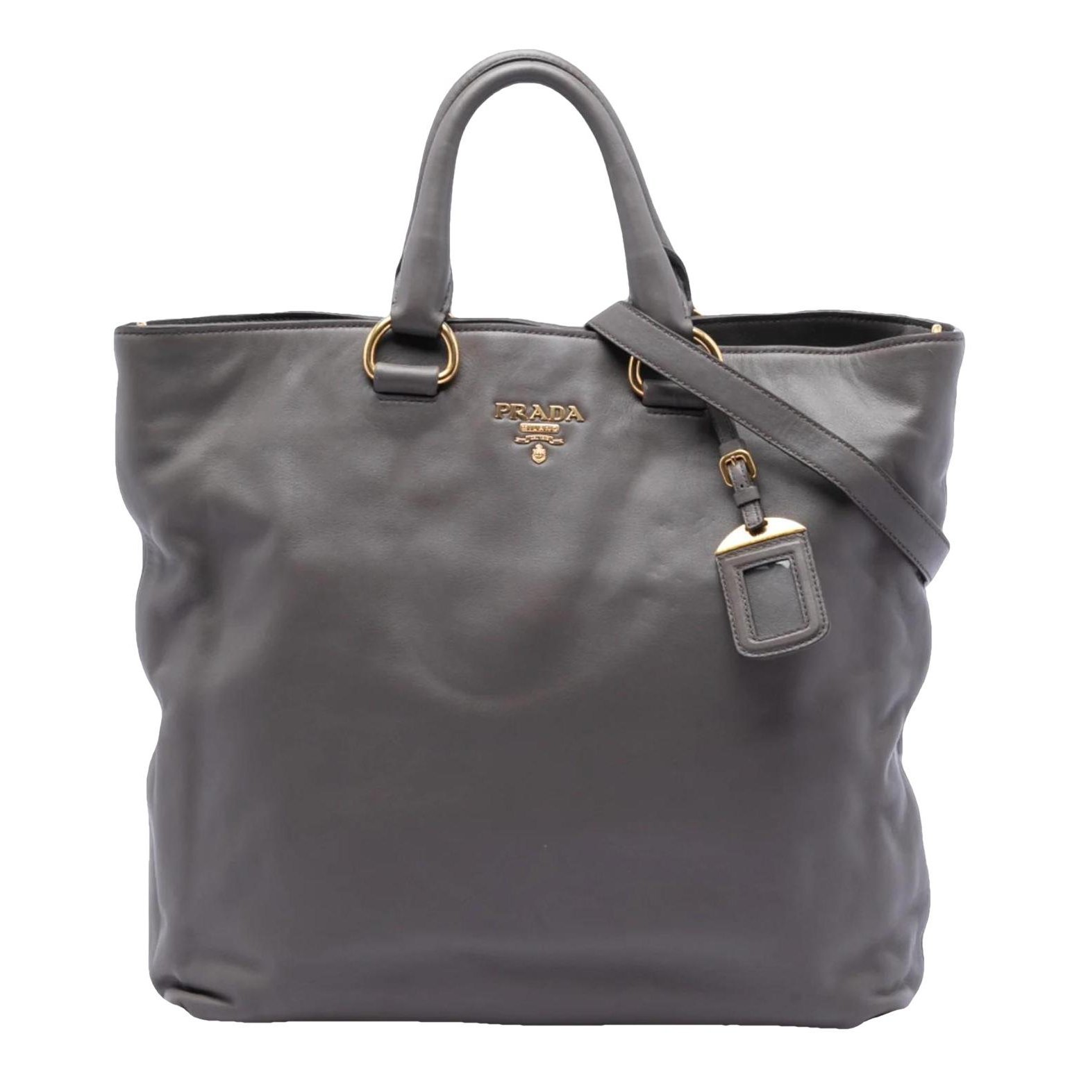 Soft leather satchel