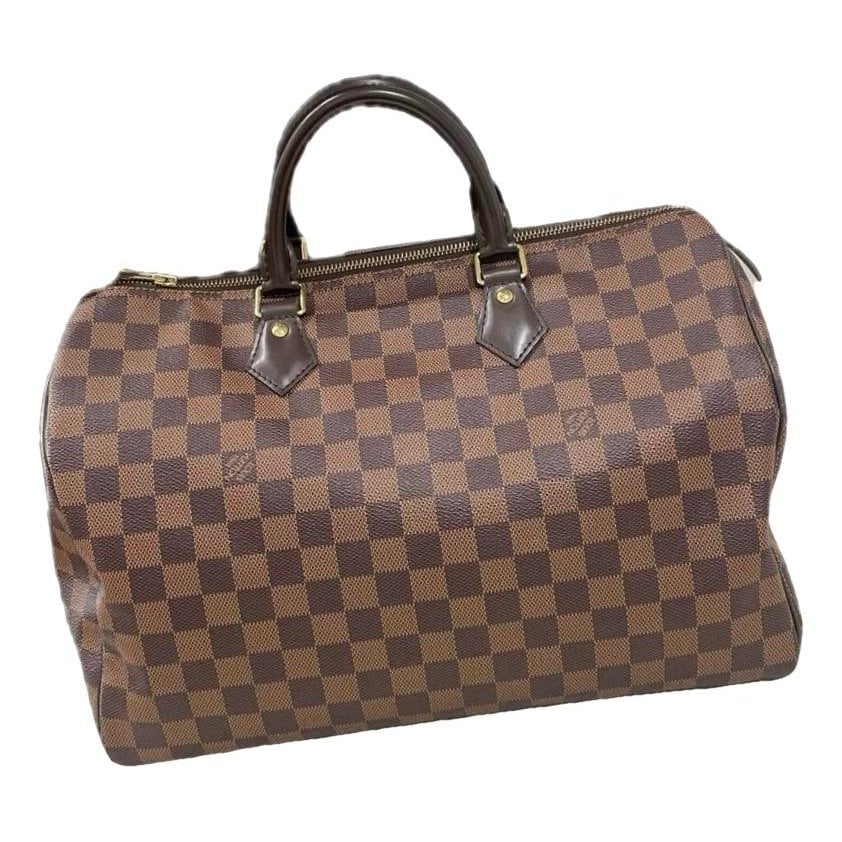 Speedy leather handbag