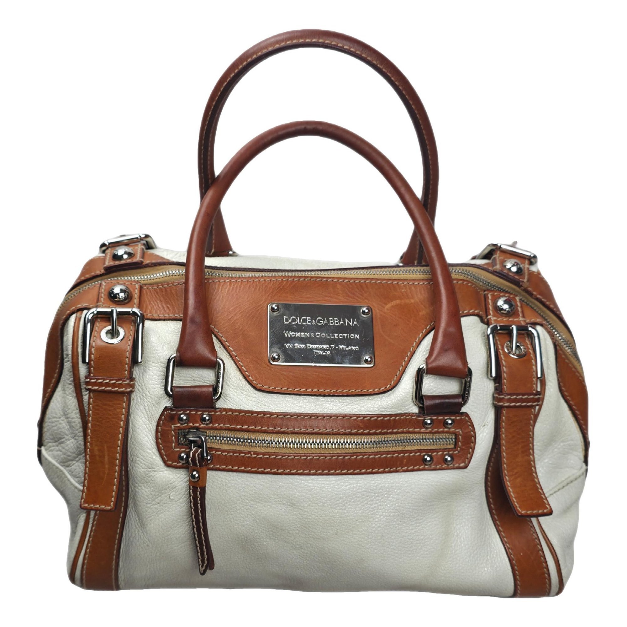 Leather handbag