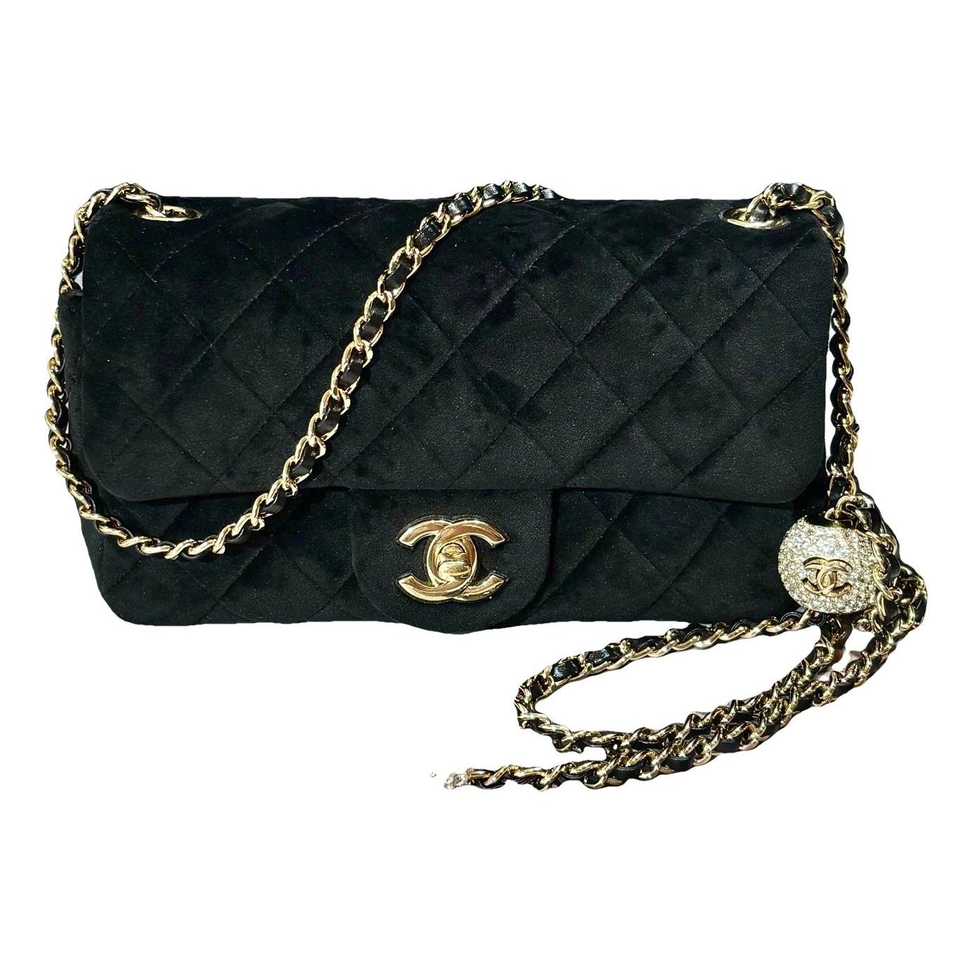 Timeless/Classique velvet crossbody bag