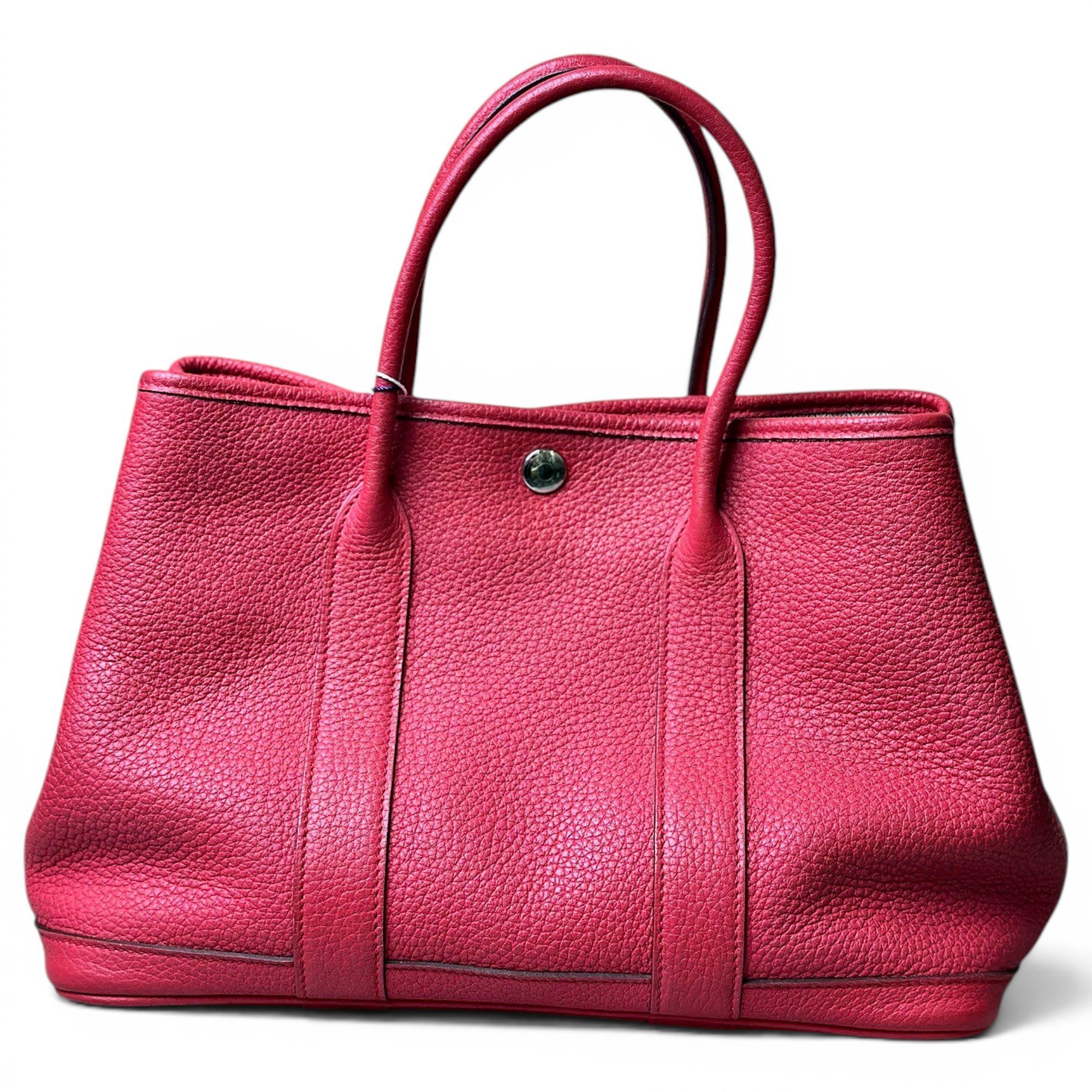 Garden Party leather handbag