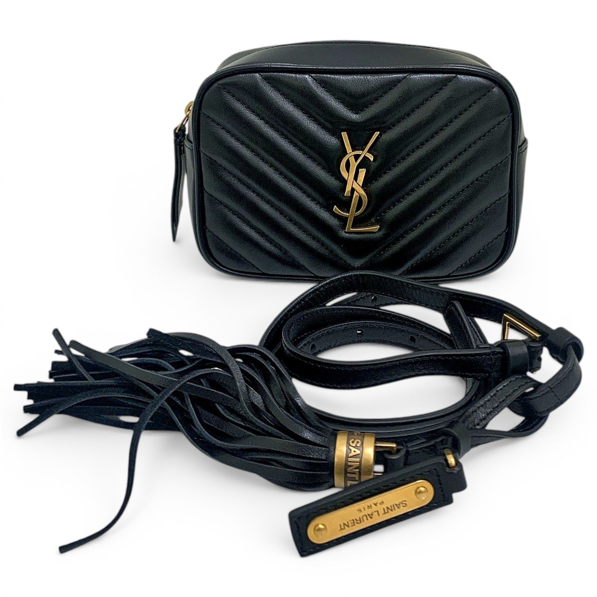 Leather crossbody bag