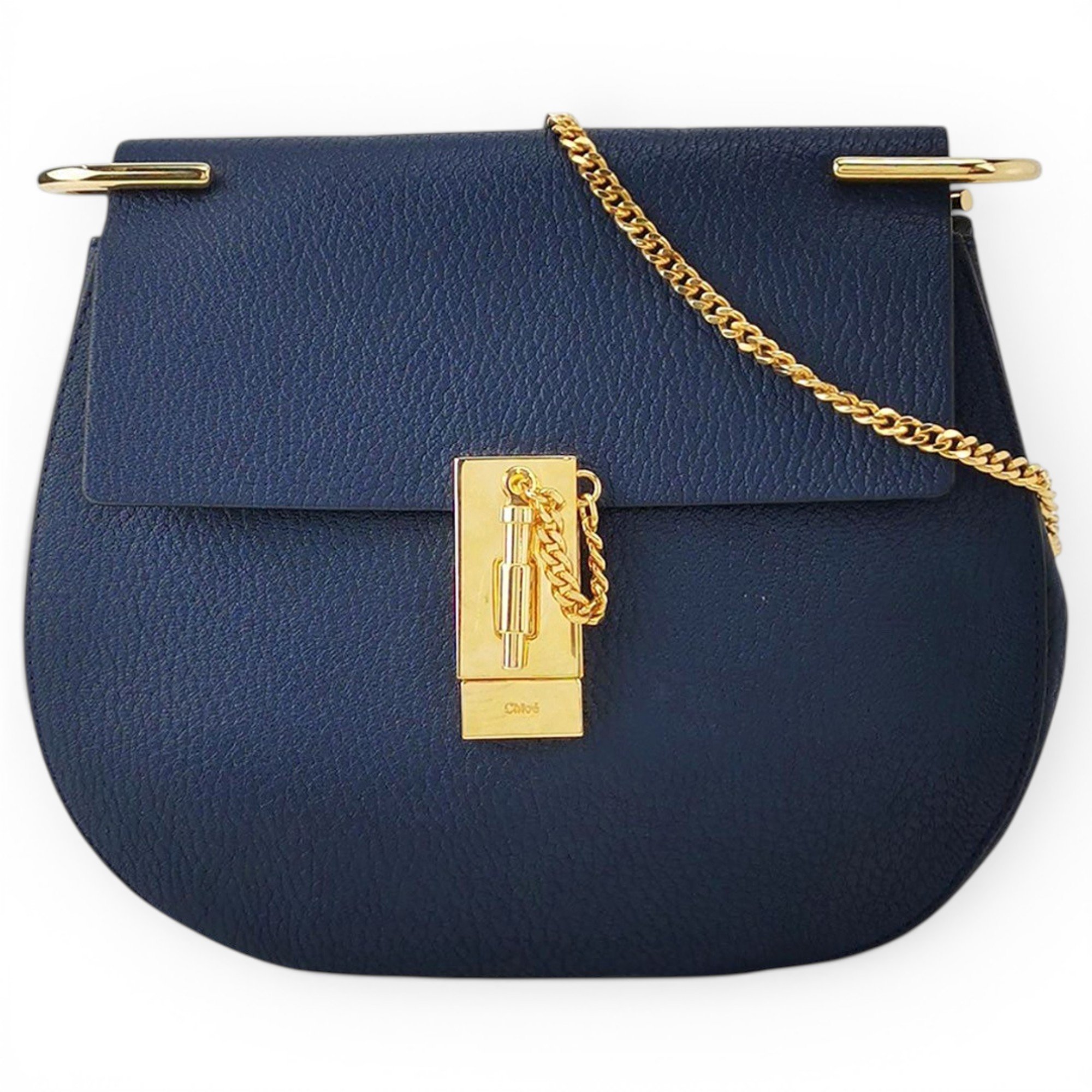 Drew leather crossbody bag