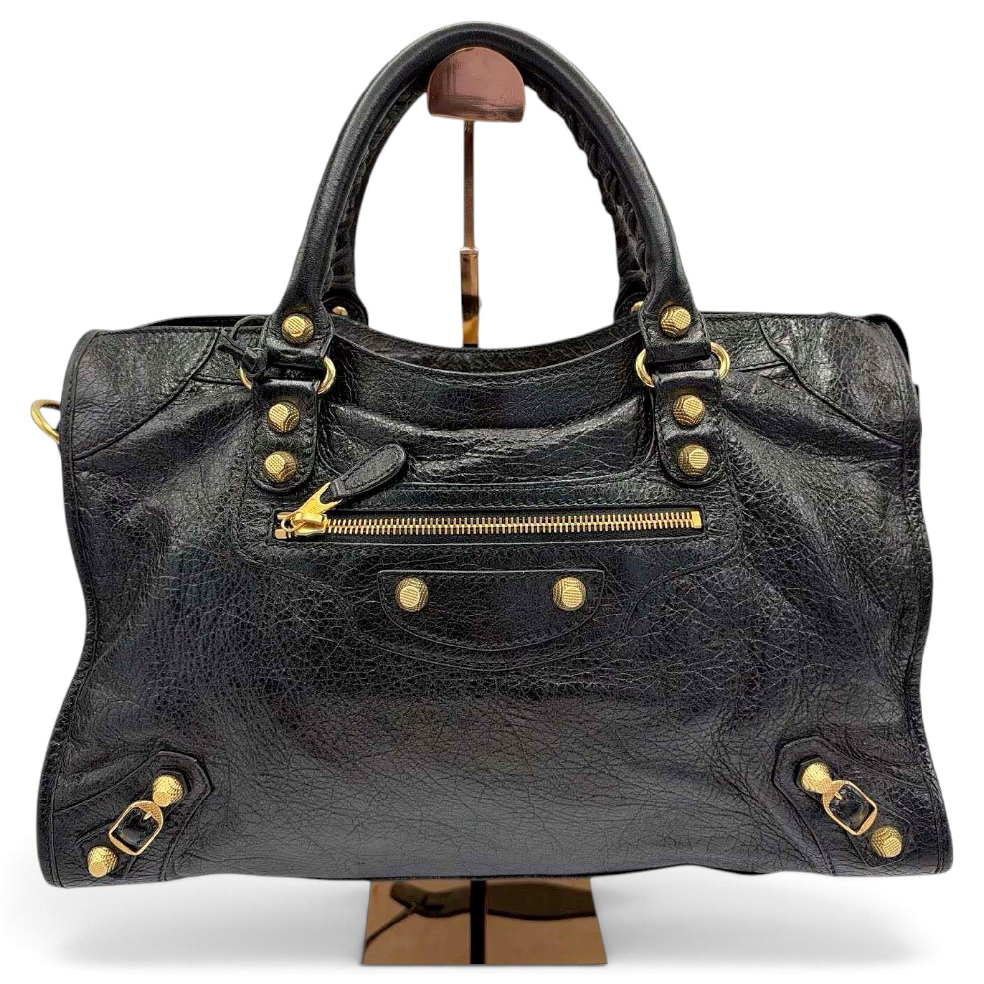 Balenciaga City leather handbag