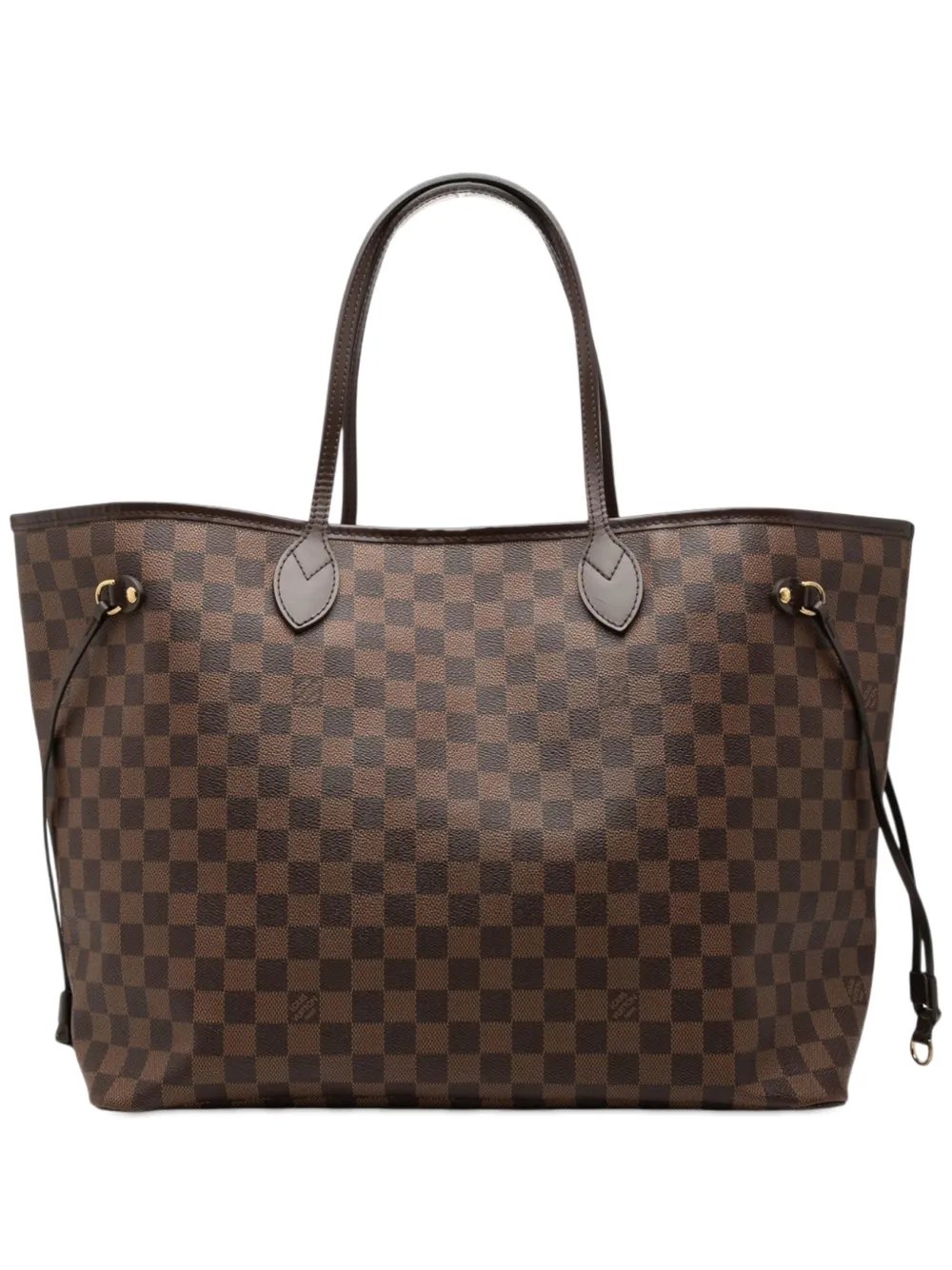 2013 Damier Ebene Neverfull GM tote bag