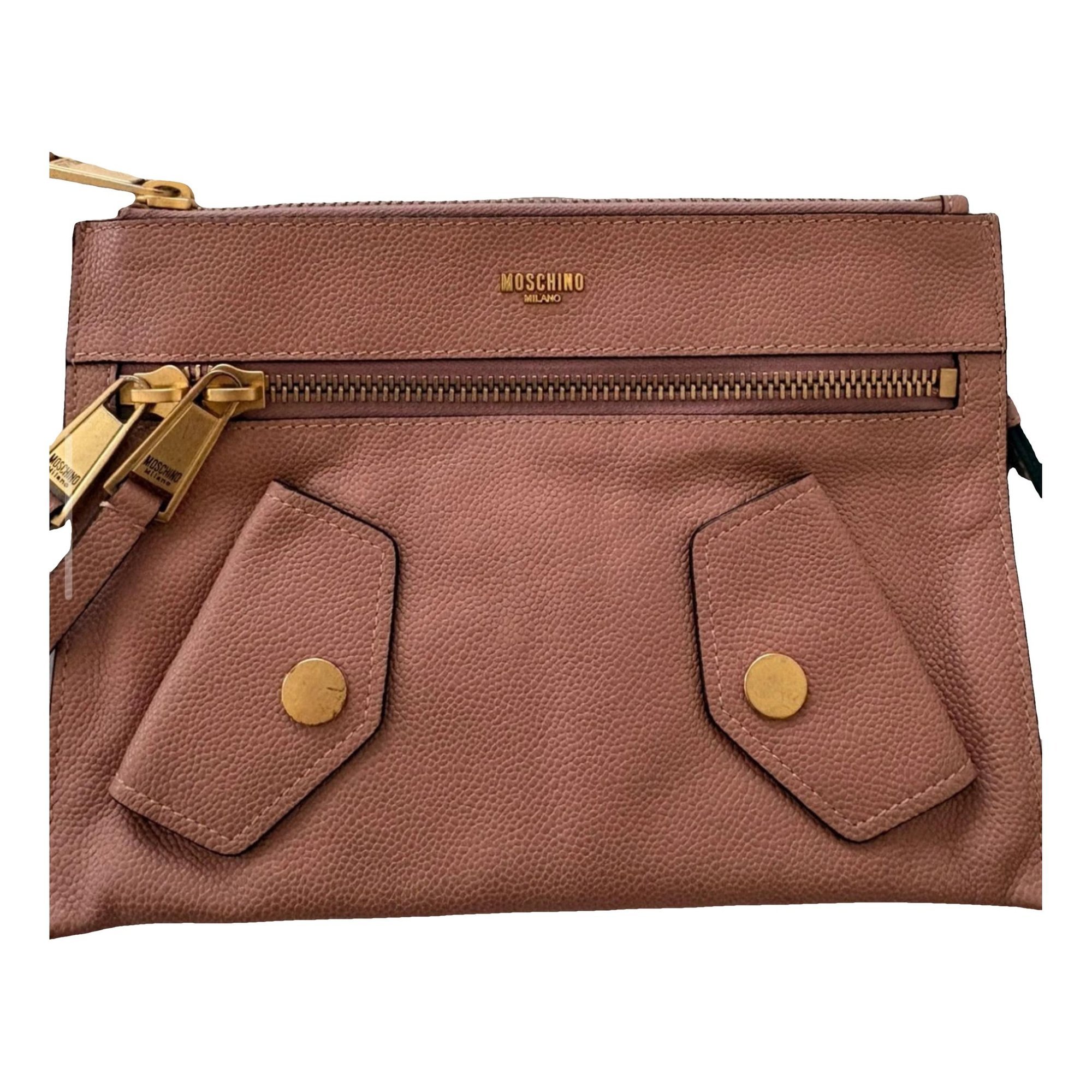 Biker leather mini bag