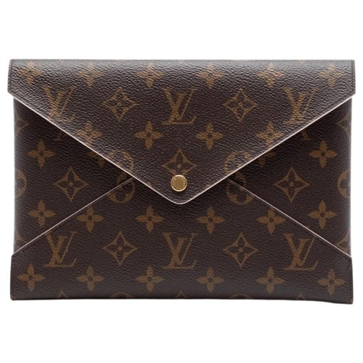 Kirigami cloth clutch bag