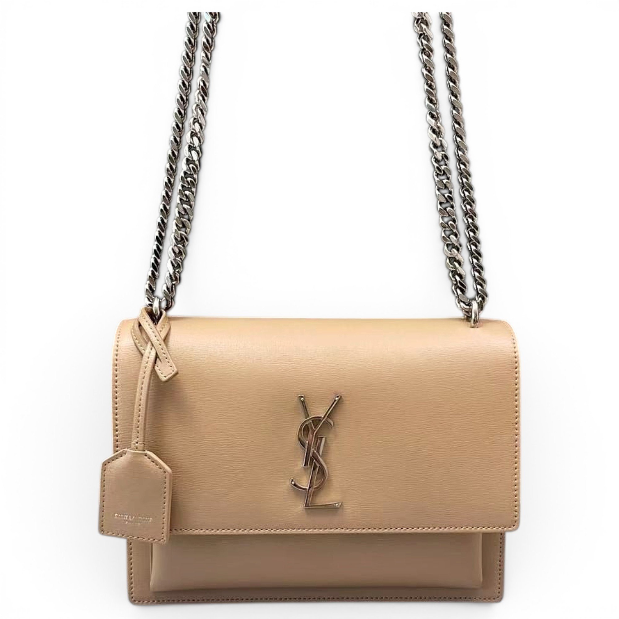 Sunset leather handbag