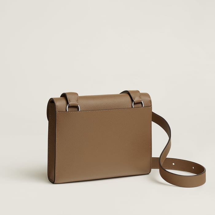 栗紅色 Sac a Depeches 21肩背包