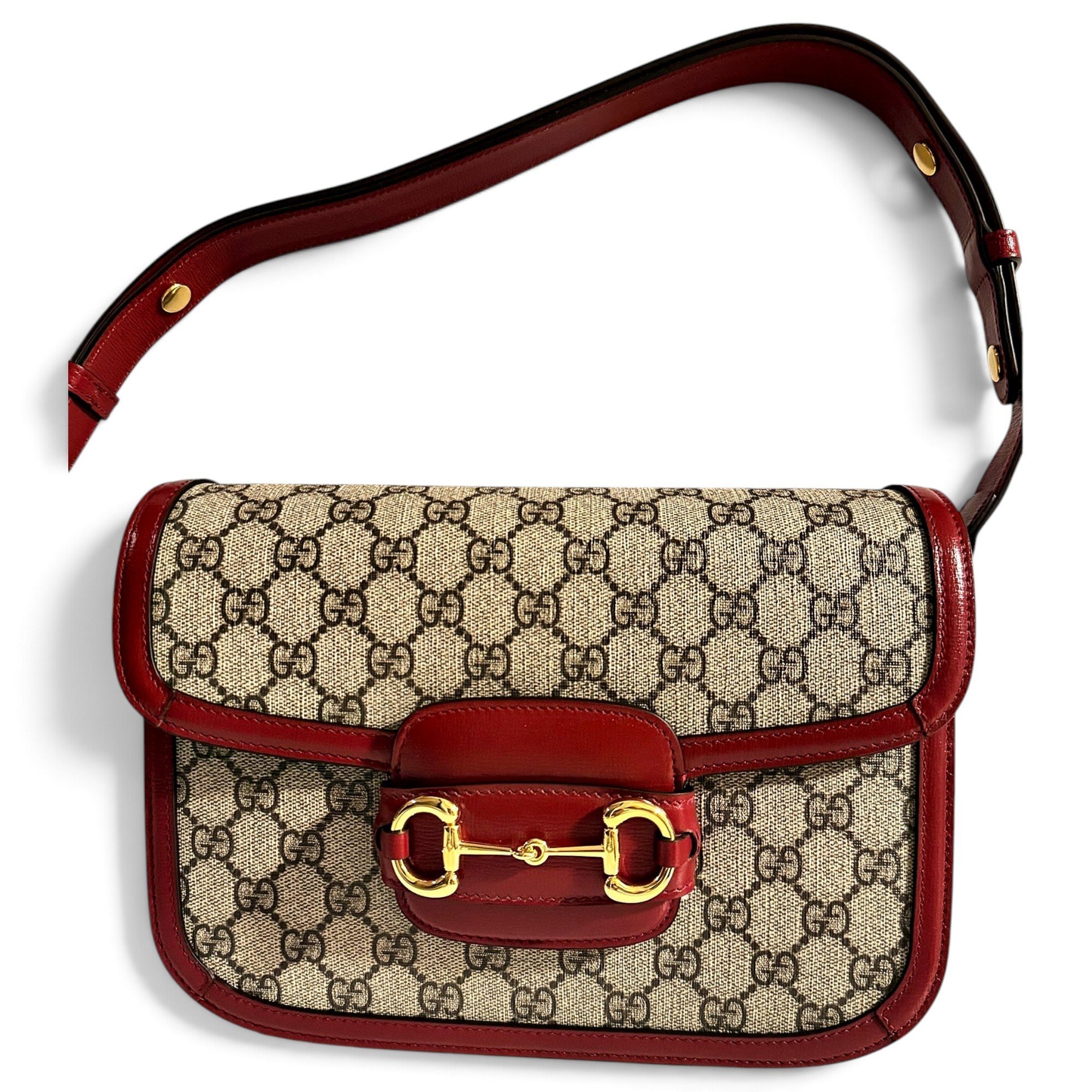 Horsebit 1955 leather handbag