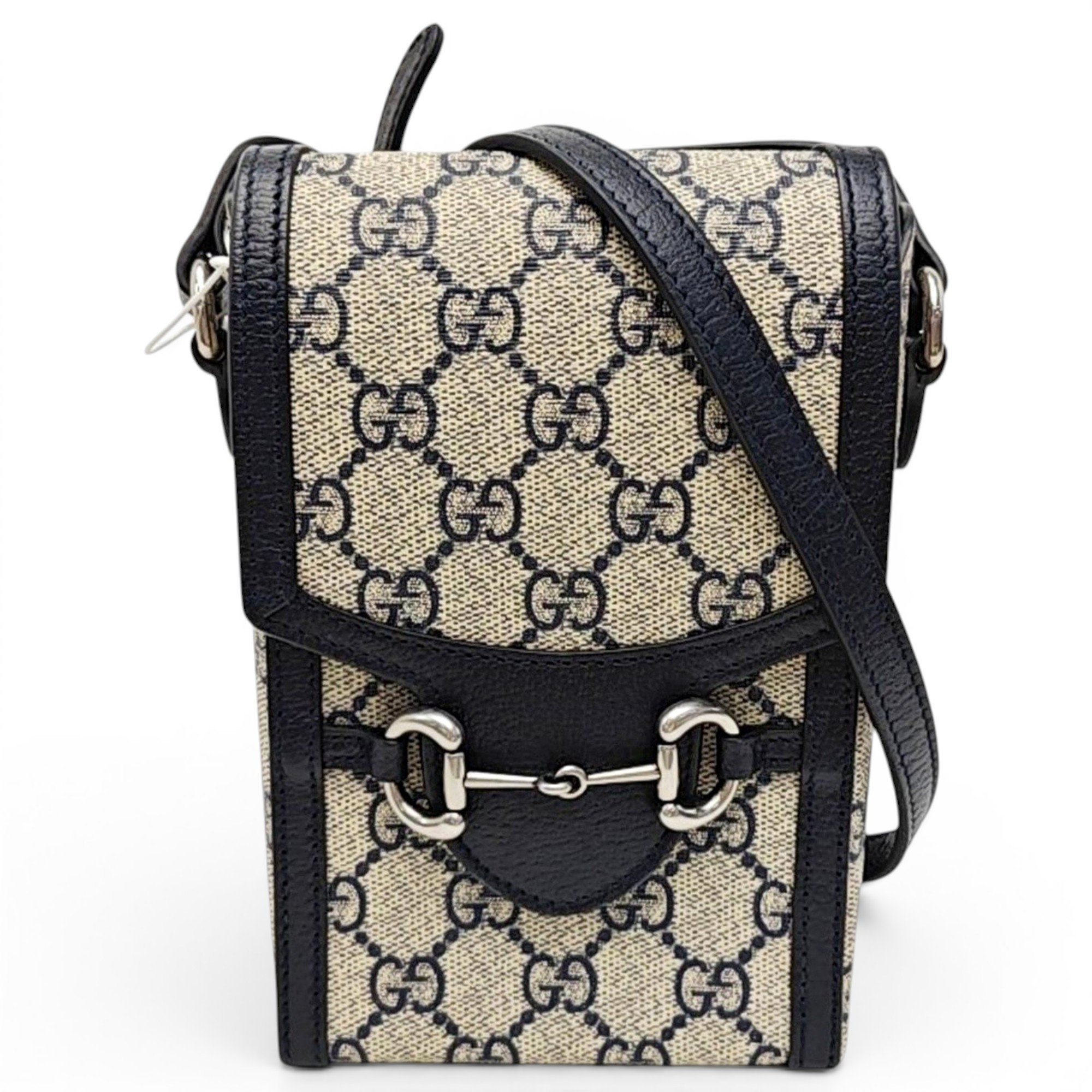 Handle Horsebit 1955 leather handbag