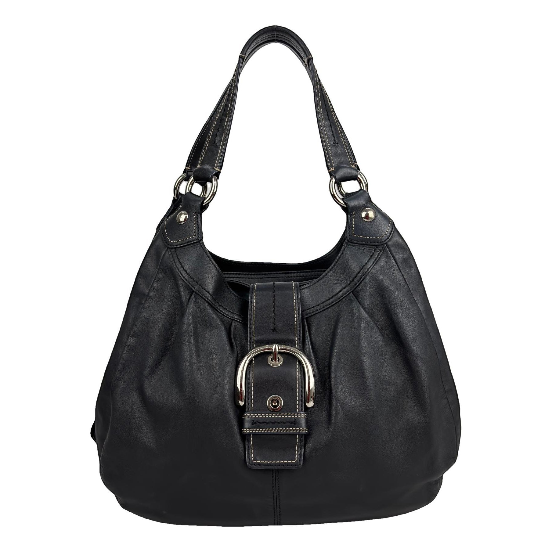 Hamilton Hobo leather handbag