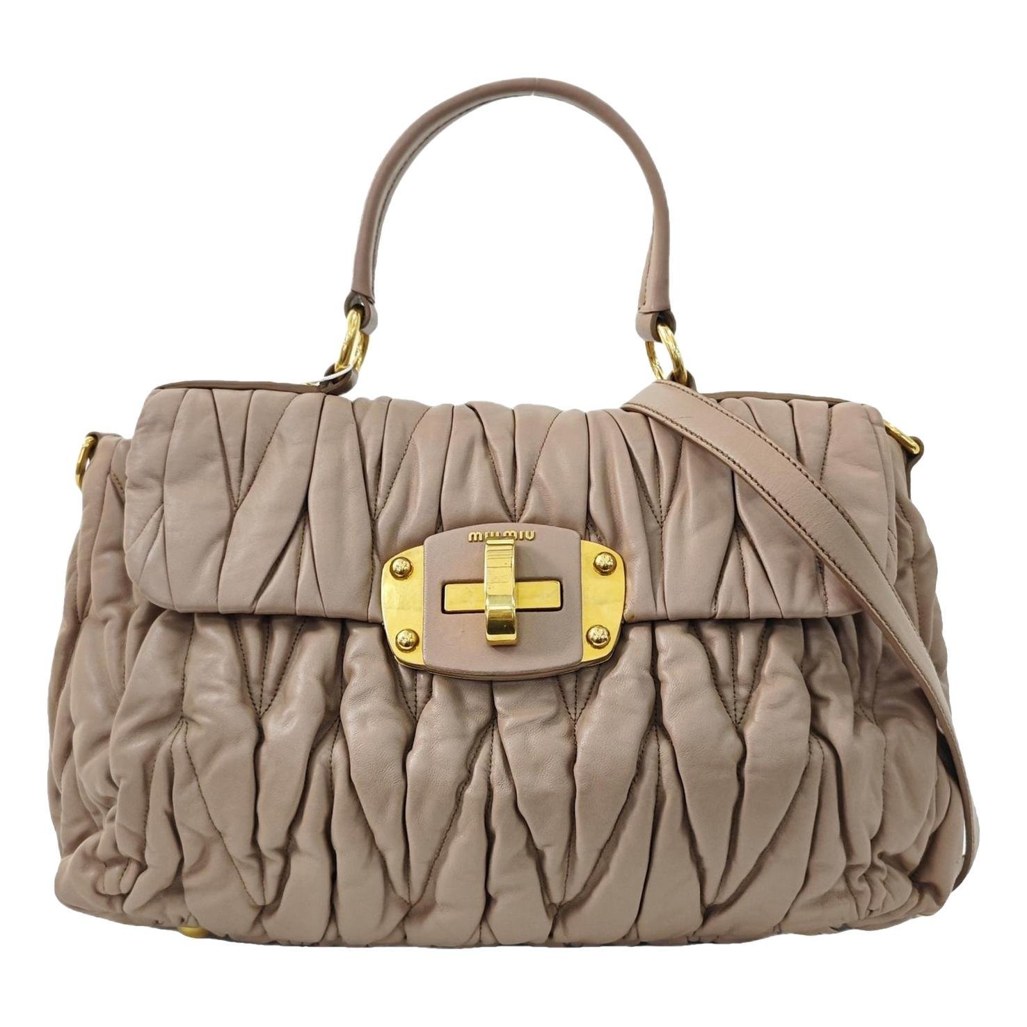 Leather handbag