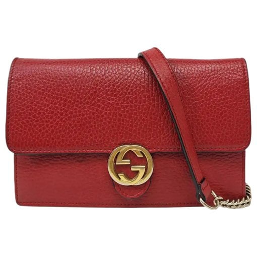 Leather crossbody bag