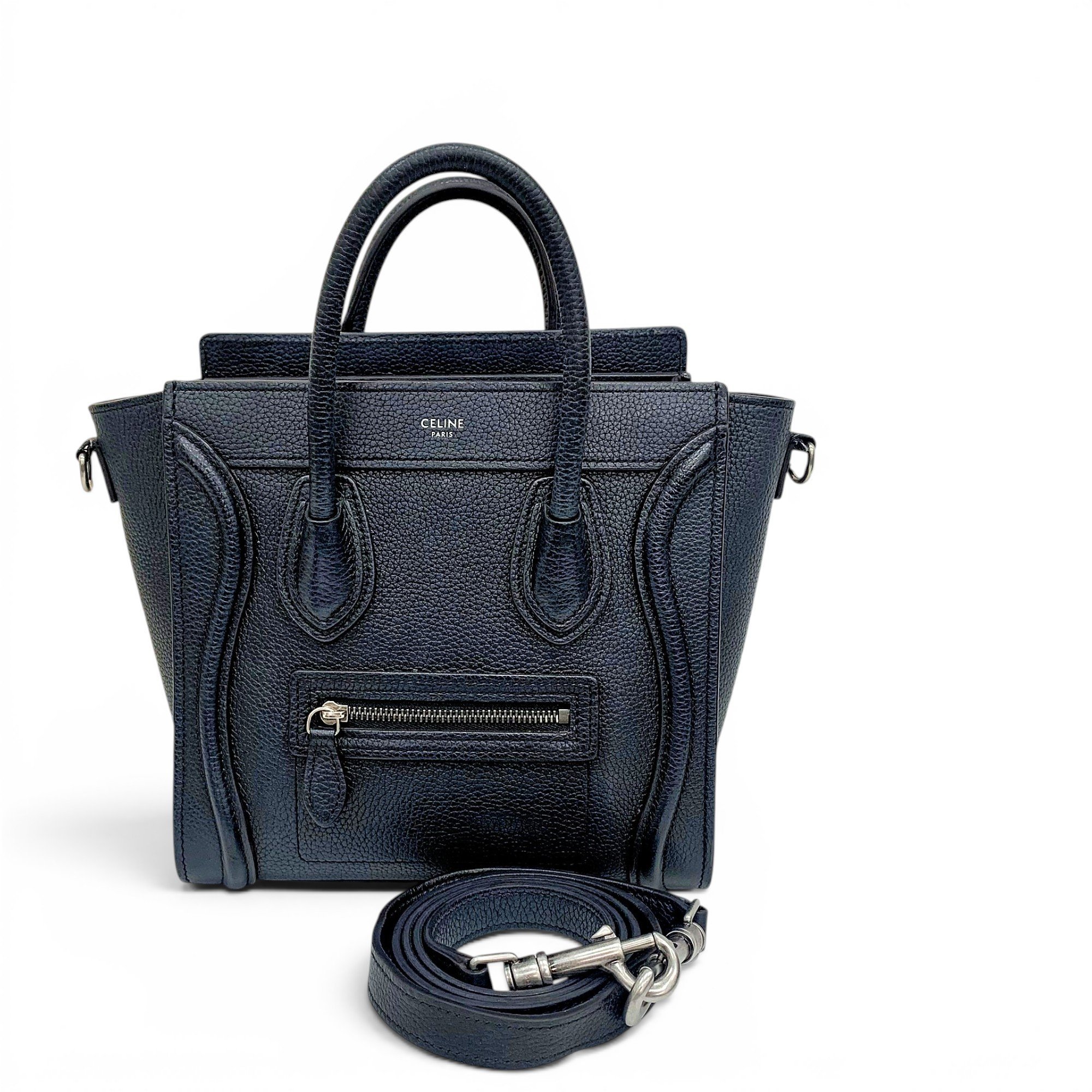 Nano Luggage leather handbag