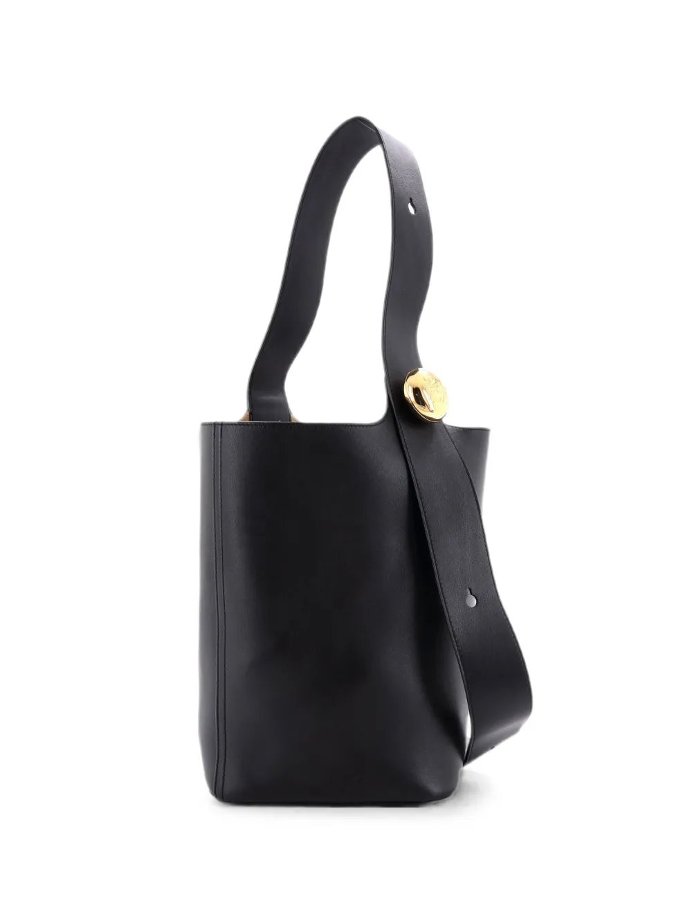 Pebble Leather bucket bag