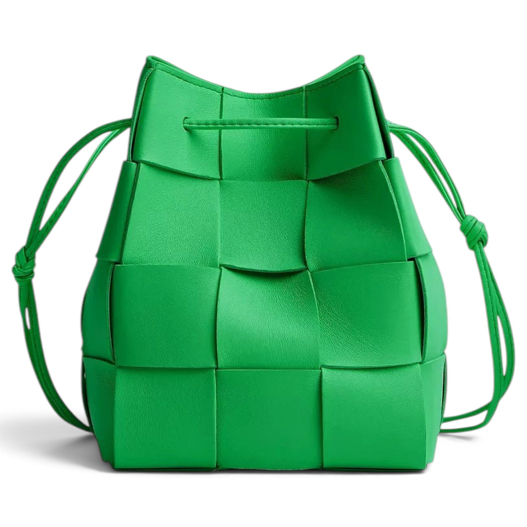 Cassette Bucket leather crossbody bag