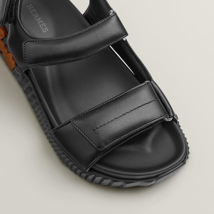 Noir Junior Sandal