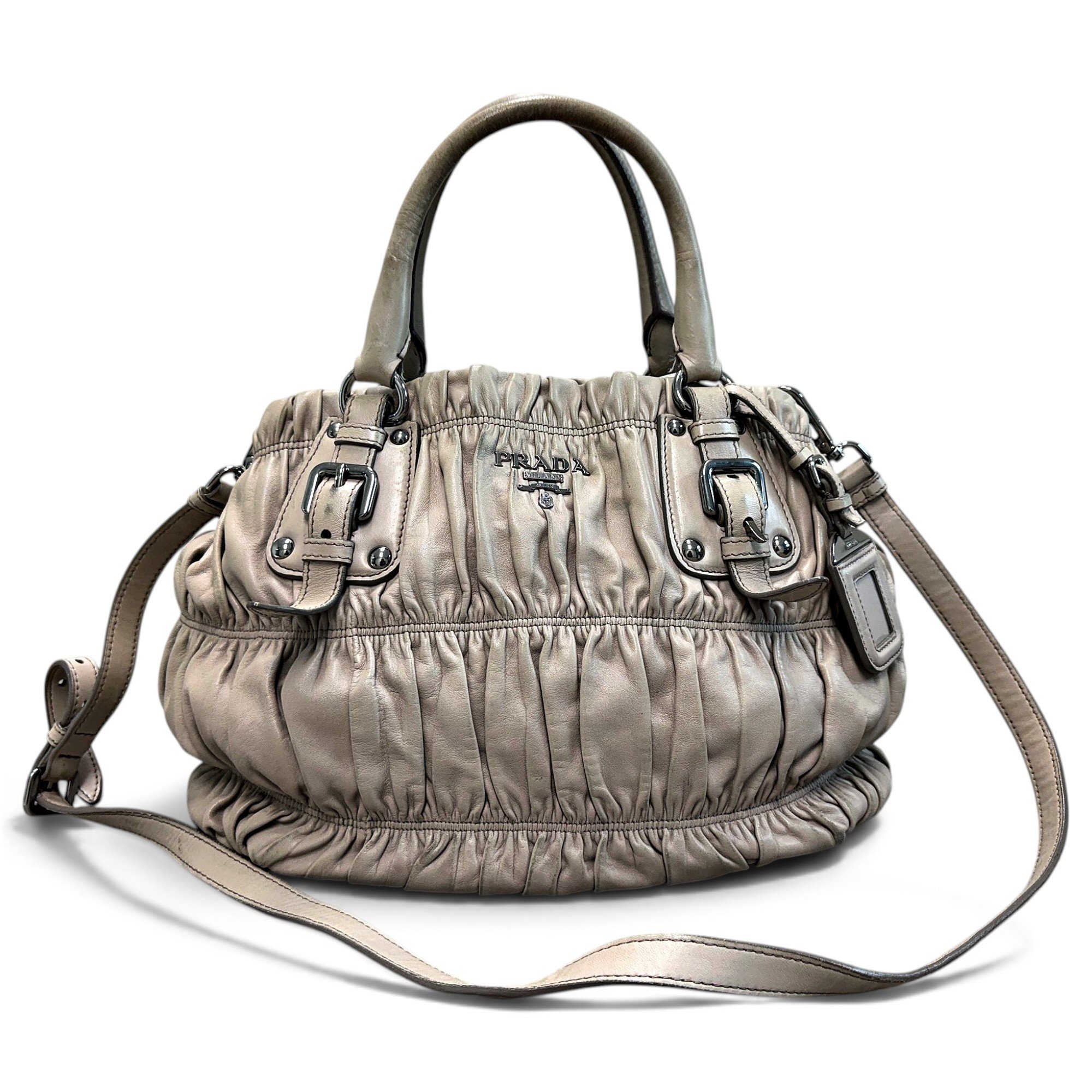 Leather handbag