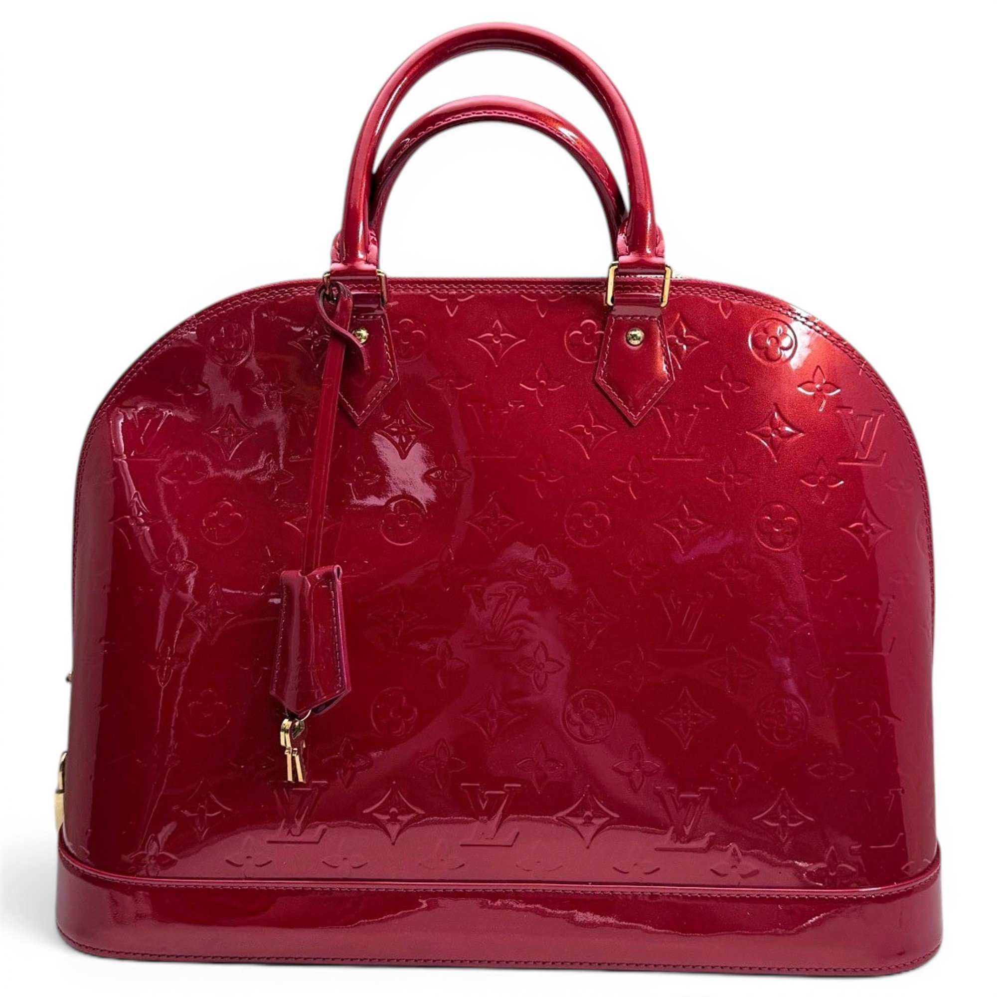 Alma patent leather handbag