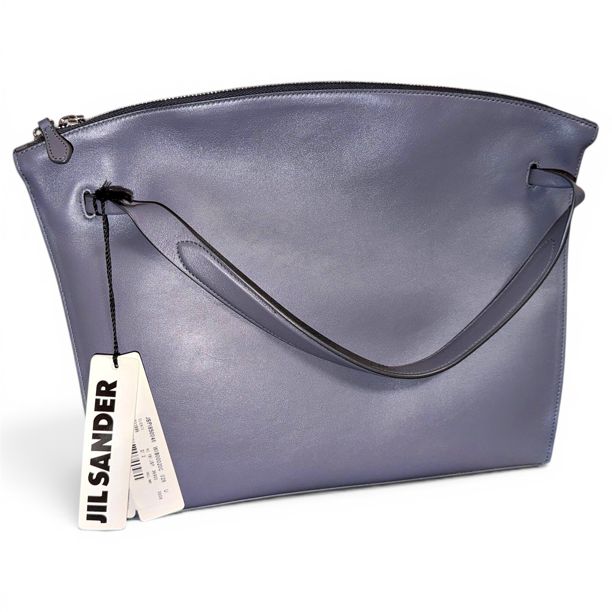 Jil Sander Tangle leather handbag