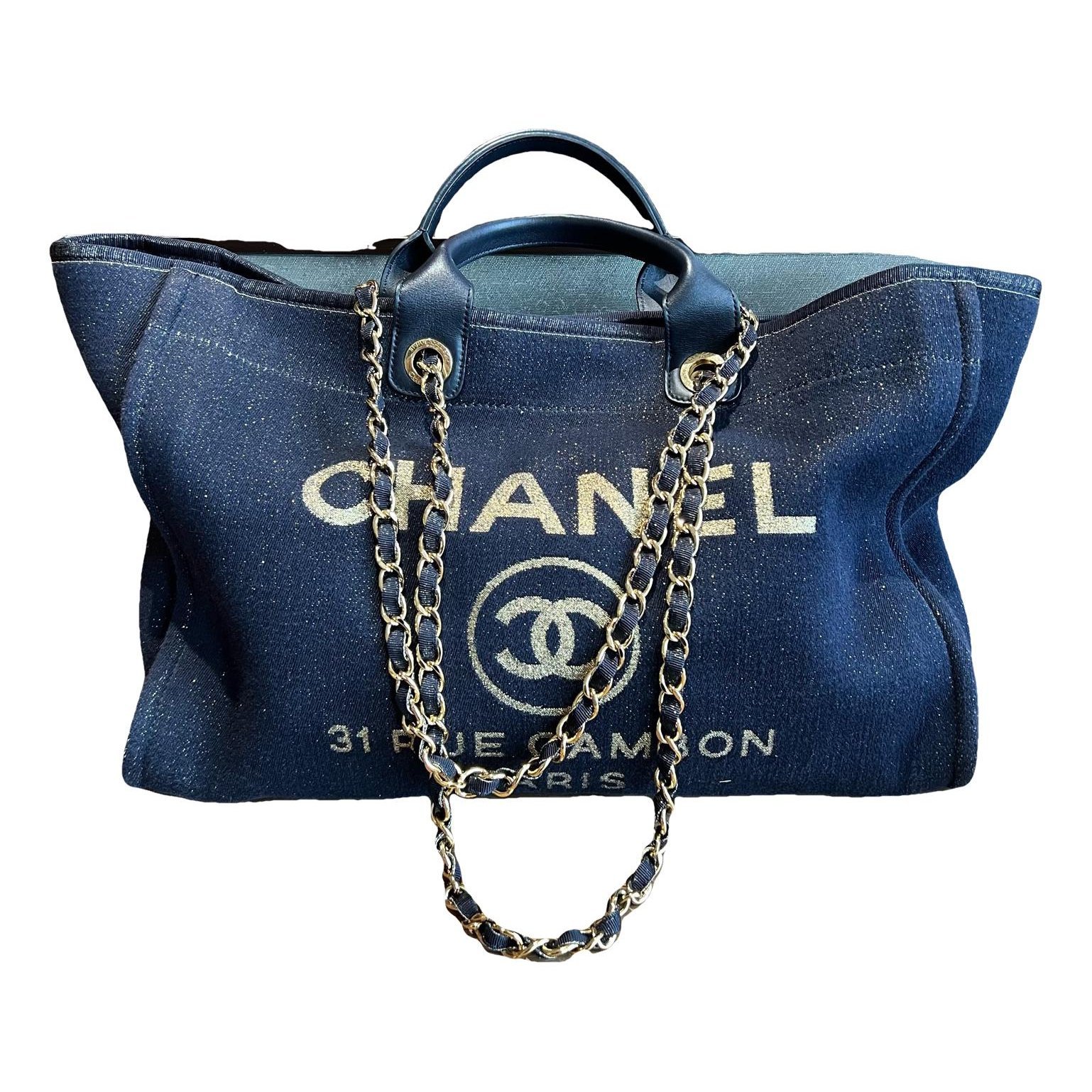 Deauville Chain cloth tote