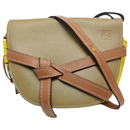 Gate leather handbag