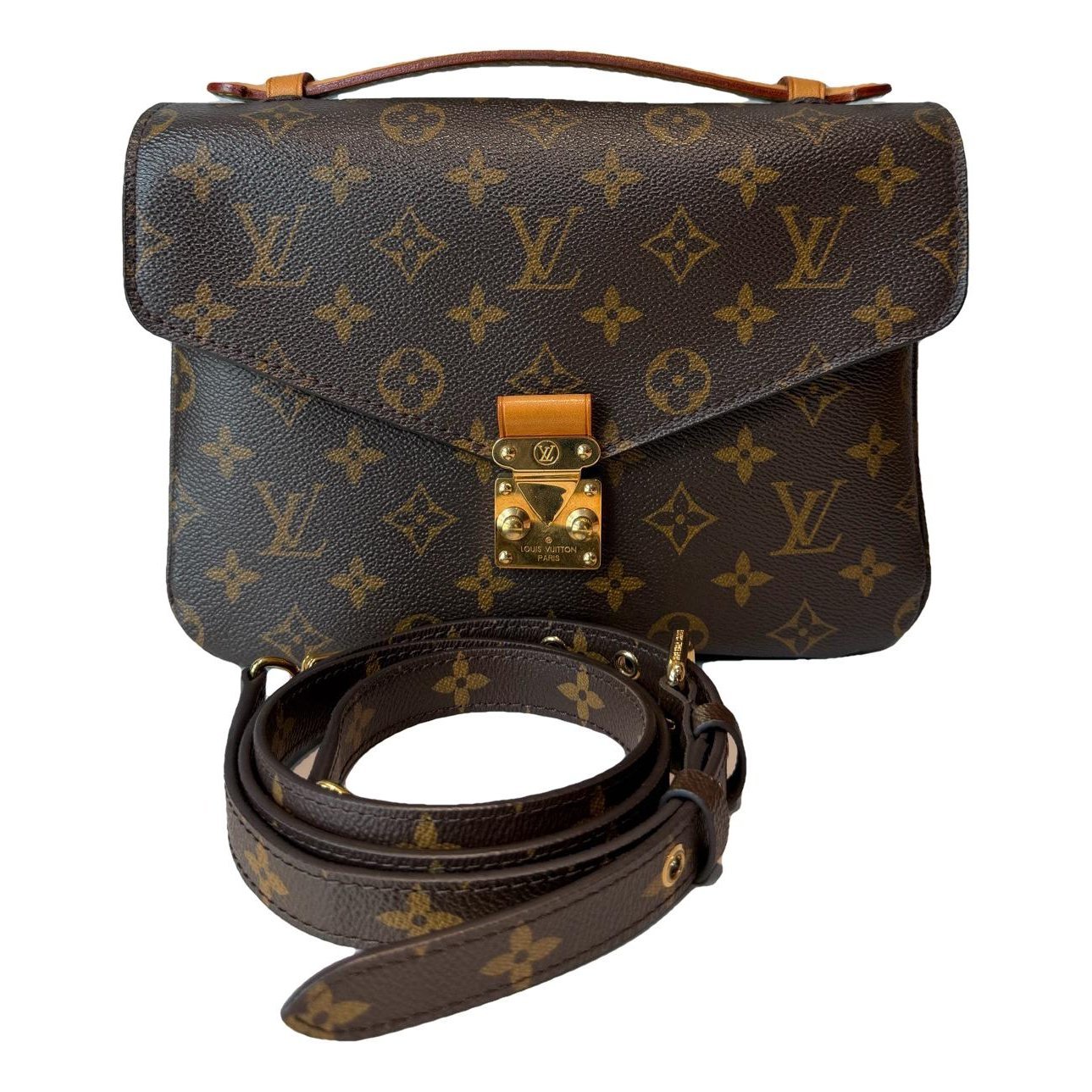 Metis leather handbag