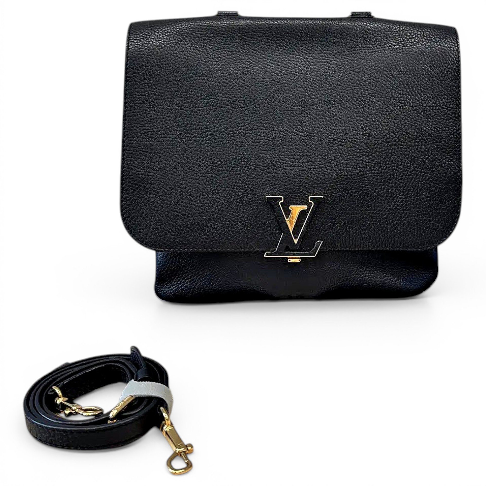 Volta leather crossbody bag