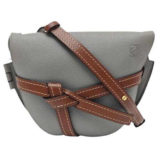 Gate leather crossbody bag