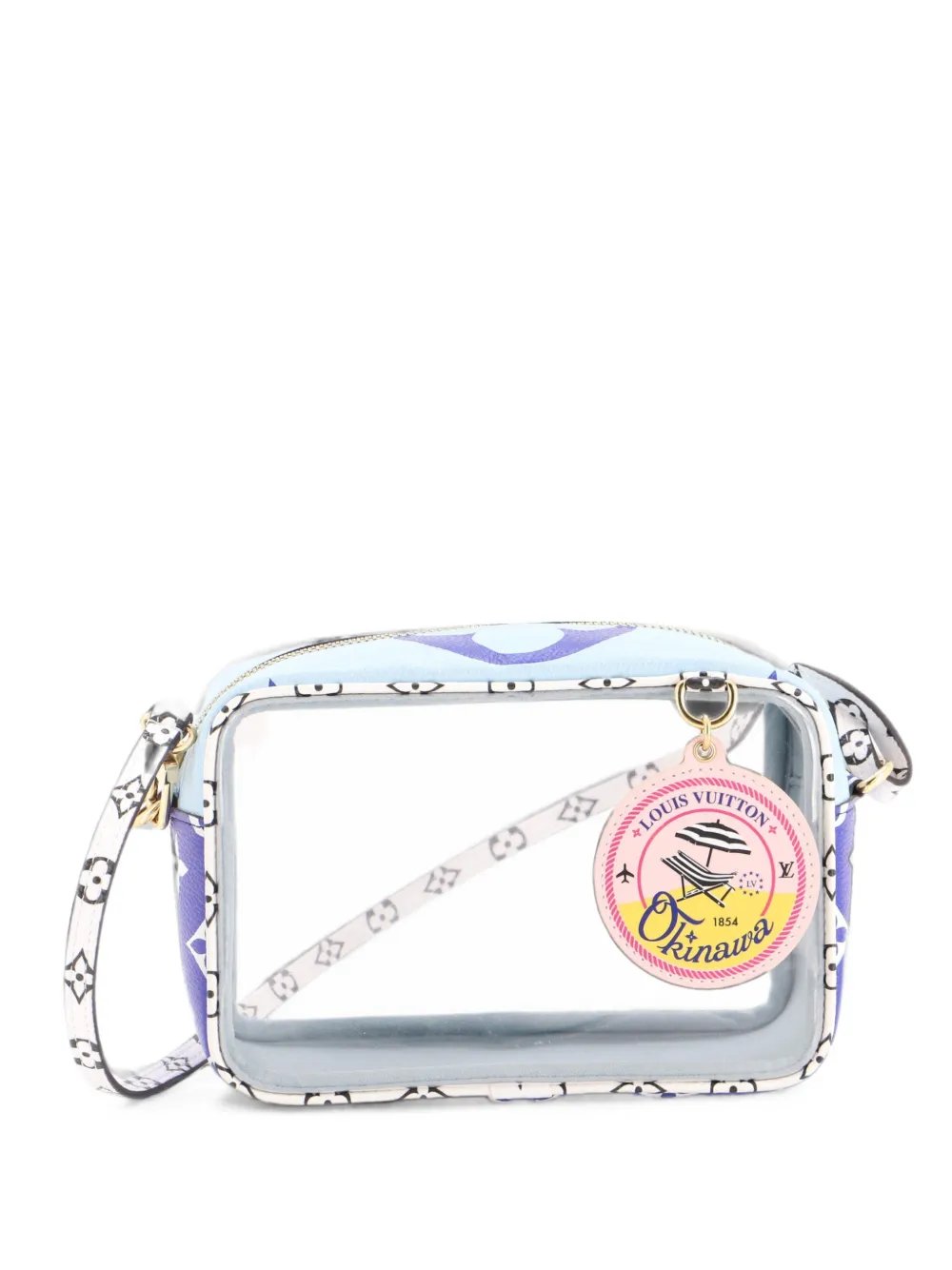 Beach Pouch Limited Edition Cities Colored Monogram Giant clutch bag