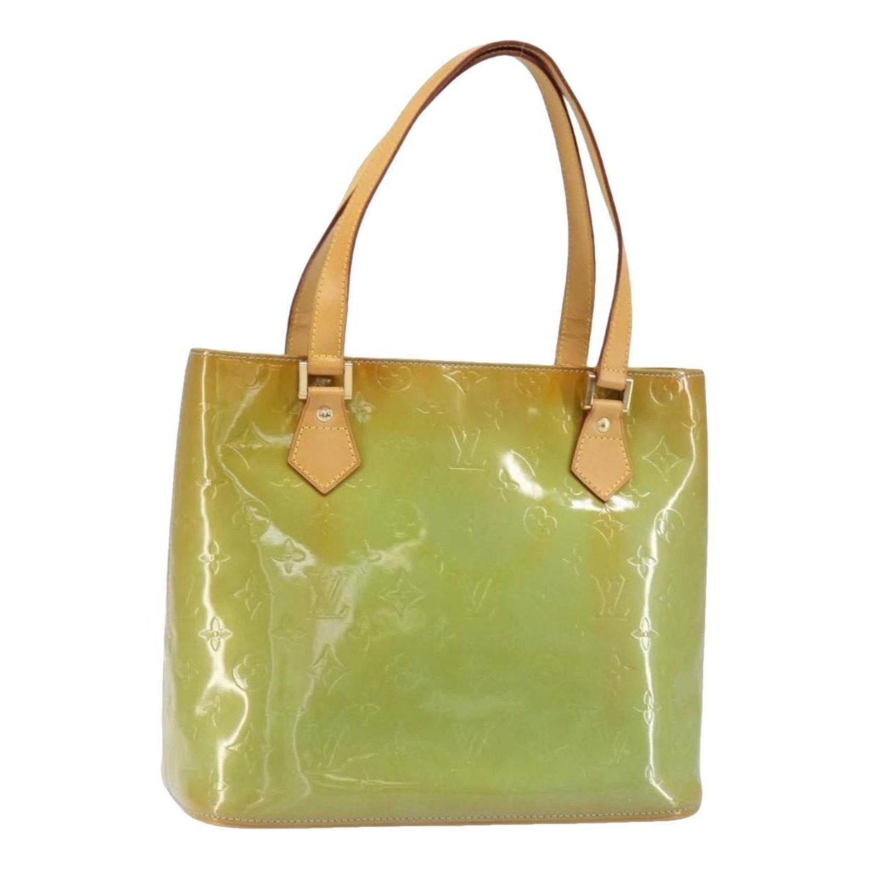 Patent leather handbag