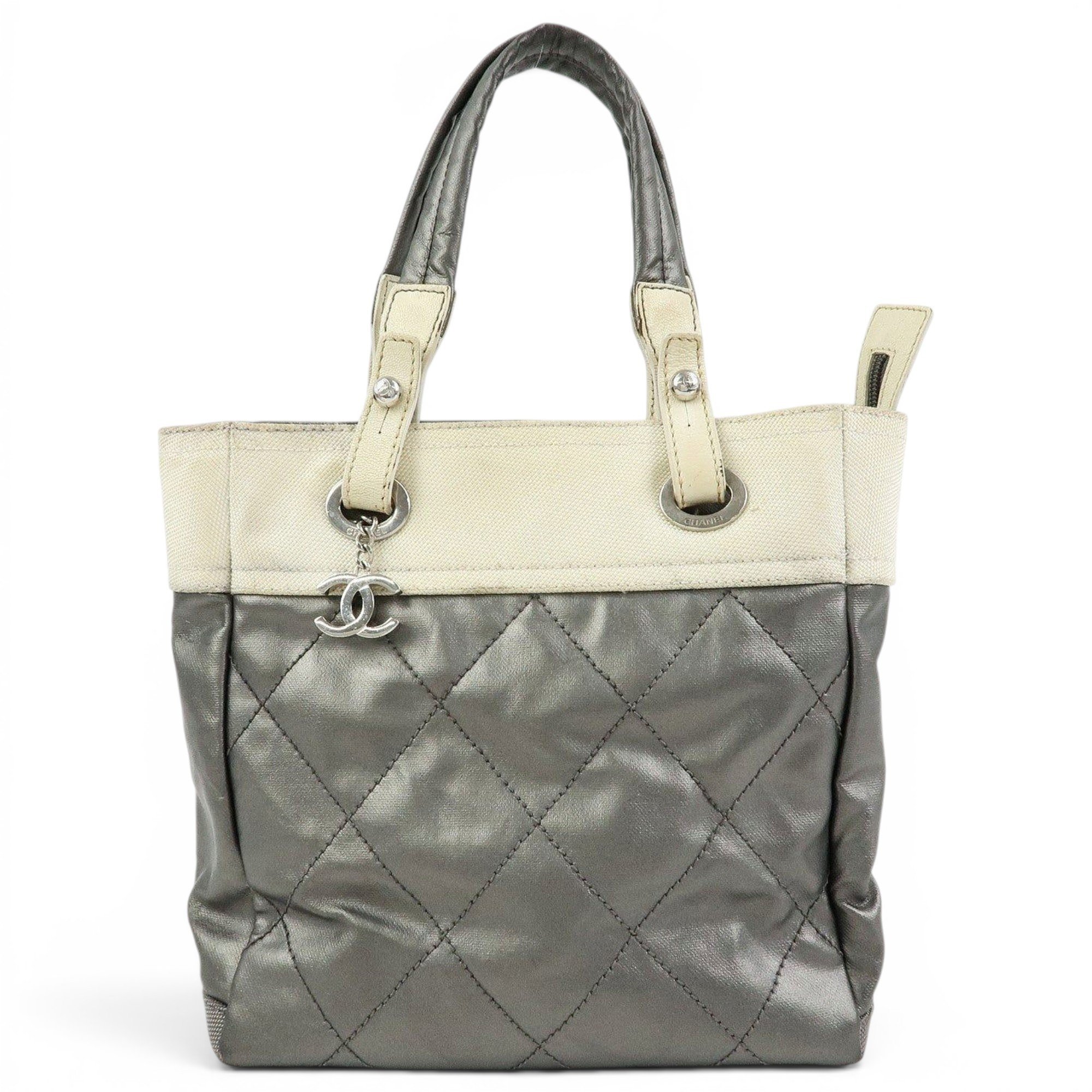 Paris-Biarritz leather tote