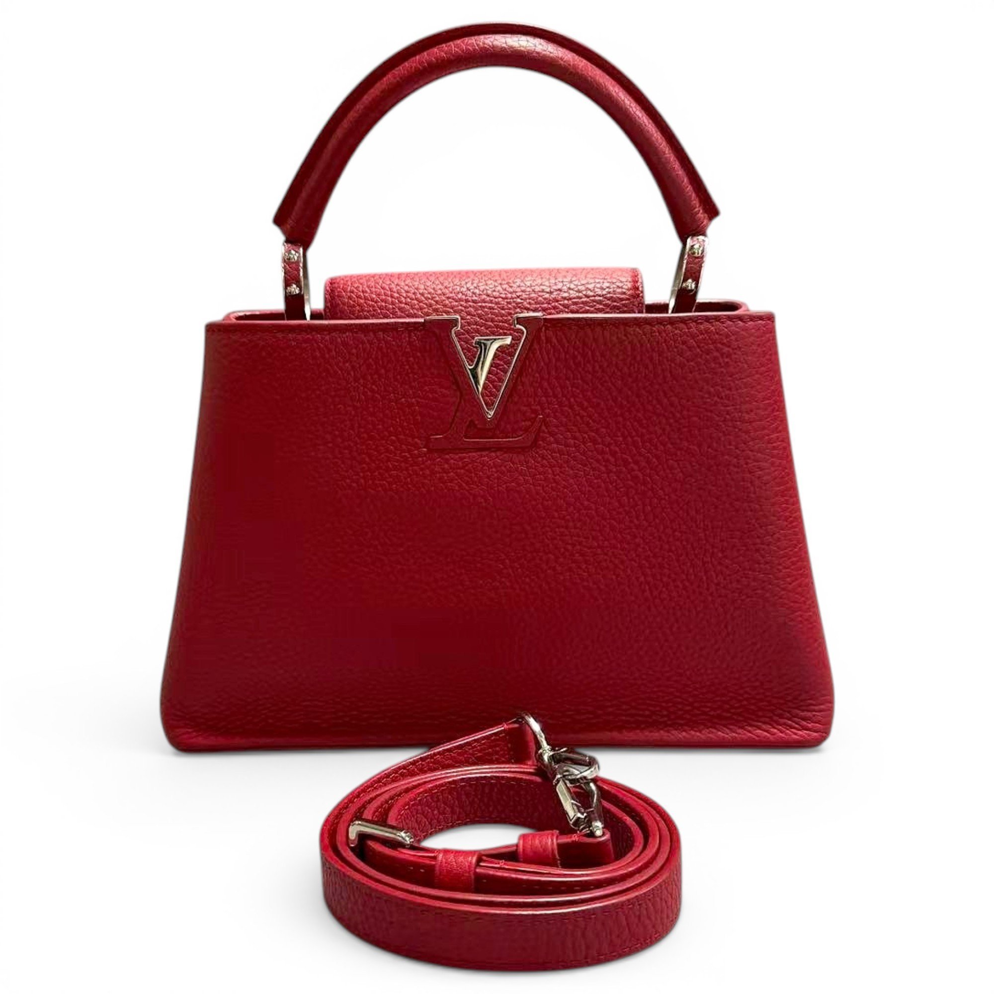 Capucines leather handbag