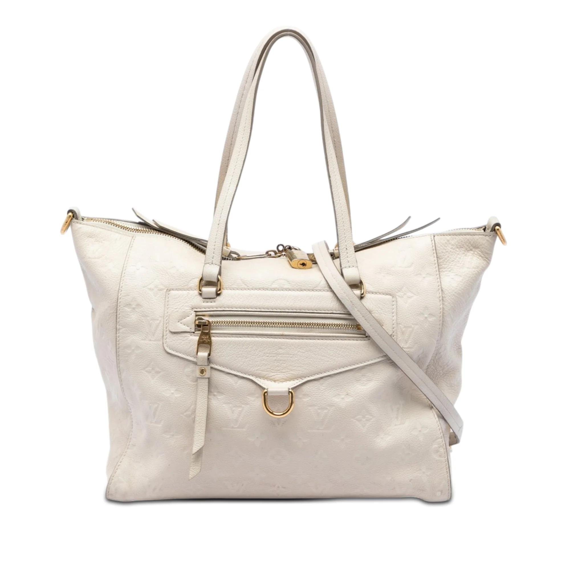 Lumineuse leather handbag