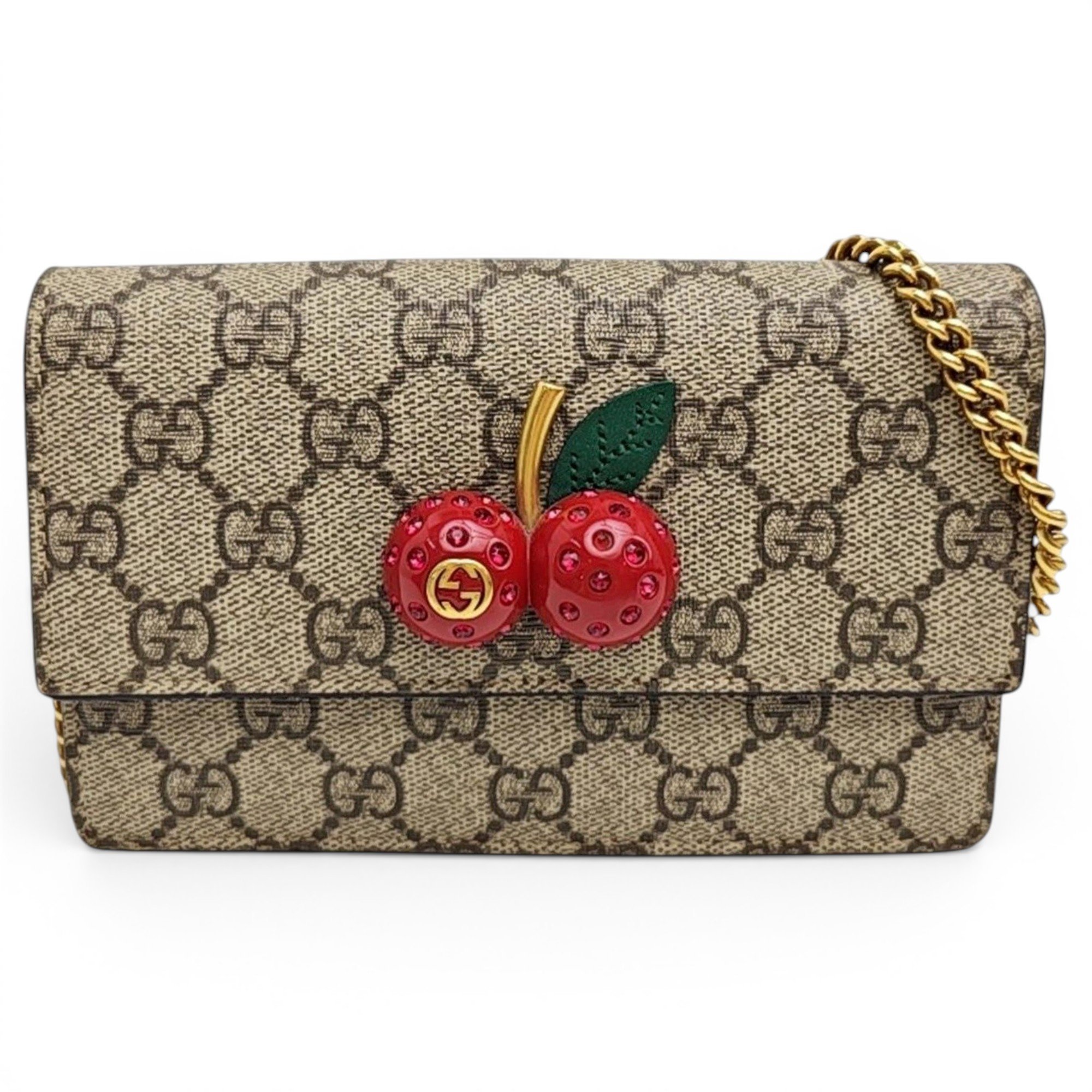Ophidia GG Supreme leather handbag