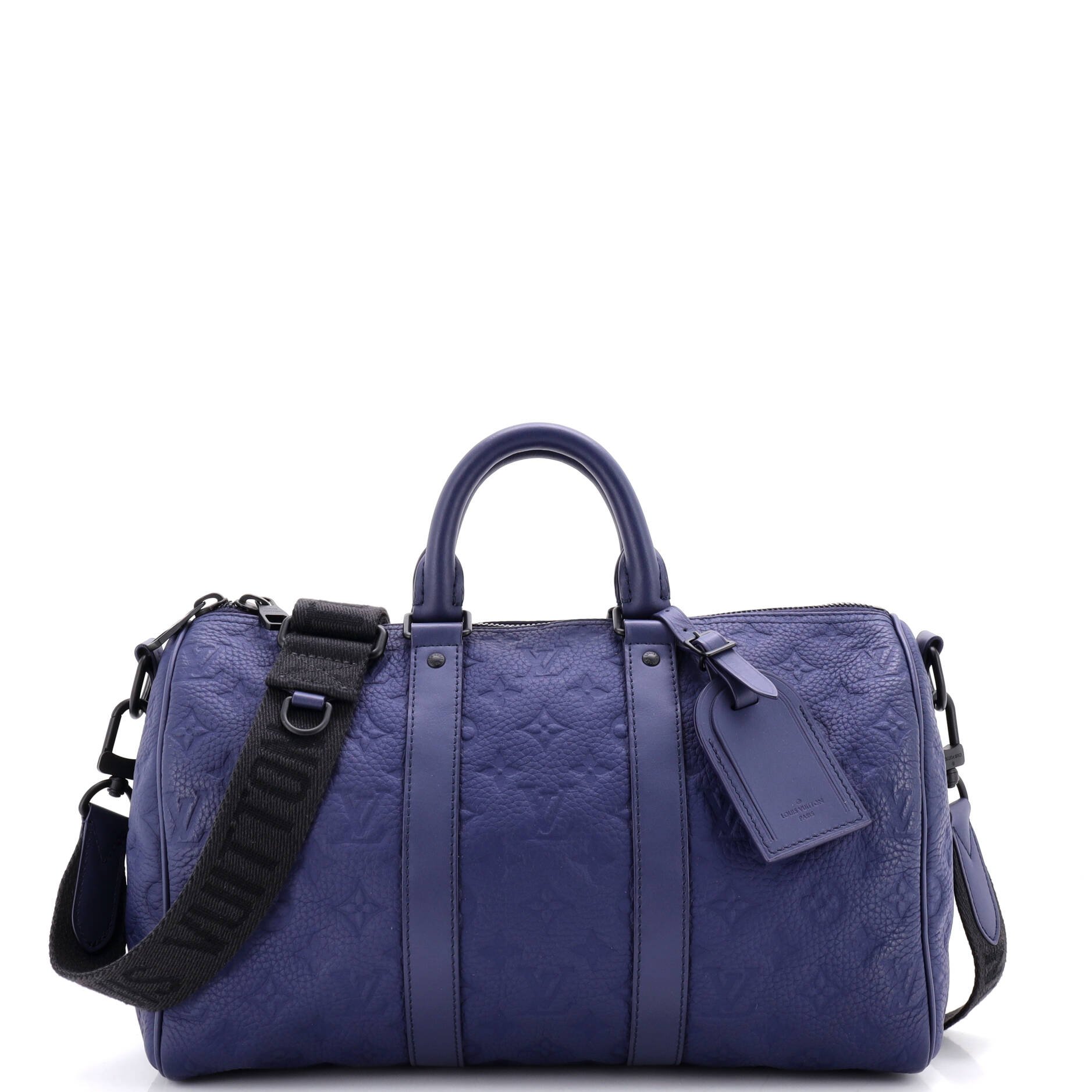 Keepall Bandouliere Bag Monogram Taurillon Leather 35