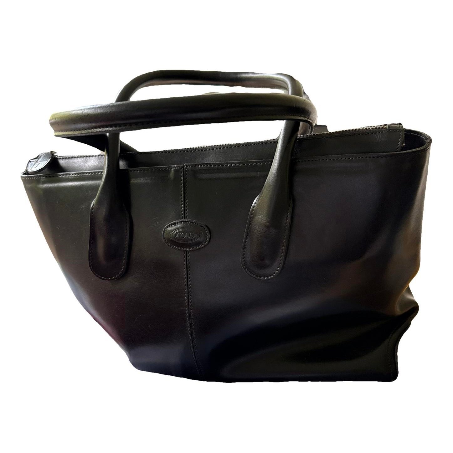 D Bag leather handbag