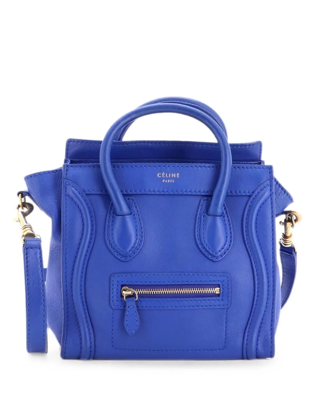 Luggage Bag Smooth Leather Nano crossbody bag