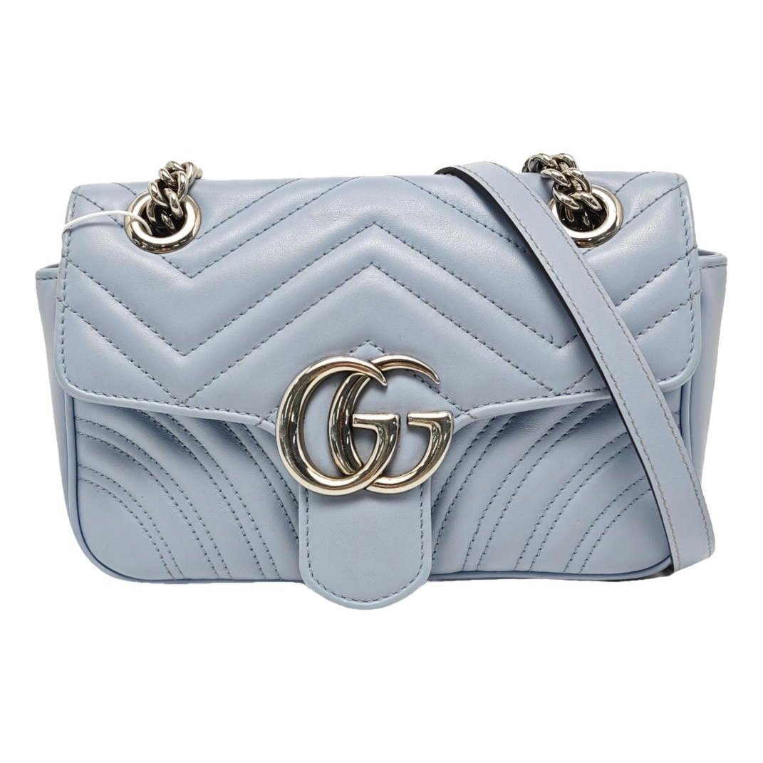 GG Marmont Flap leather handbag