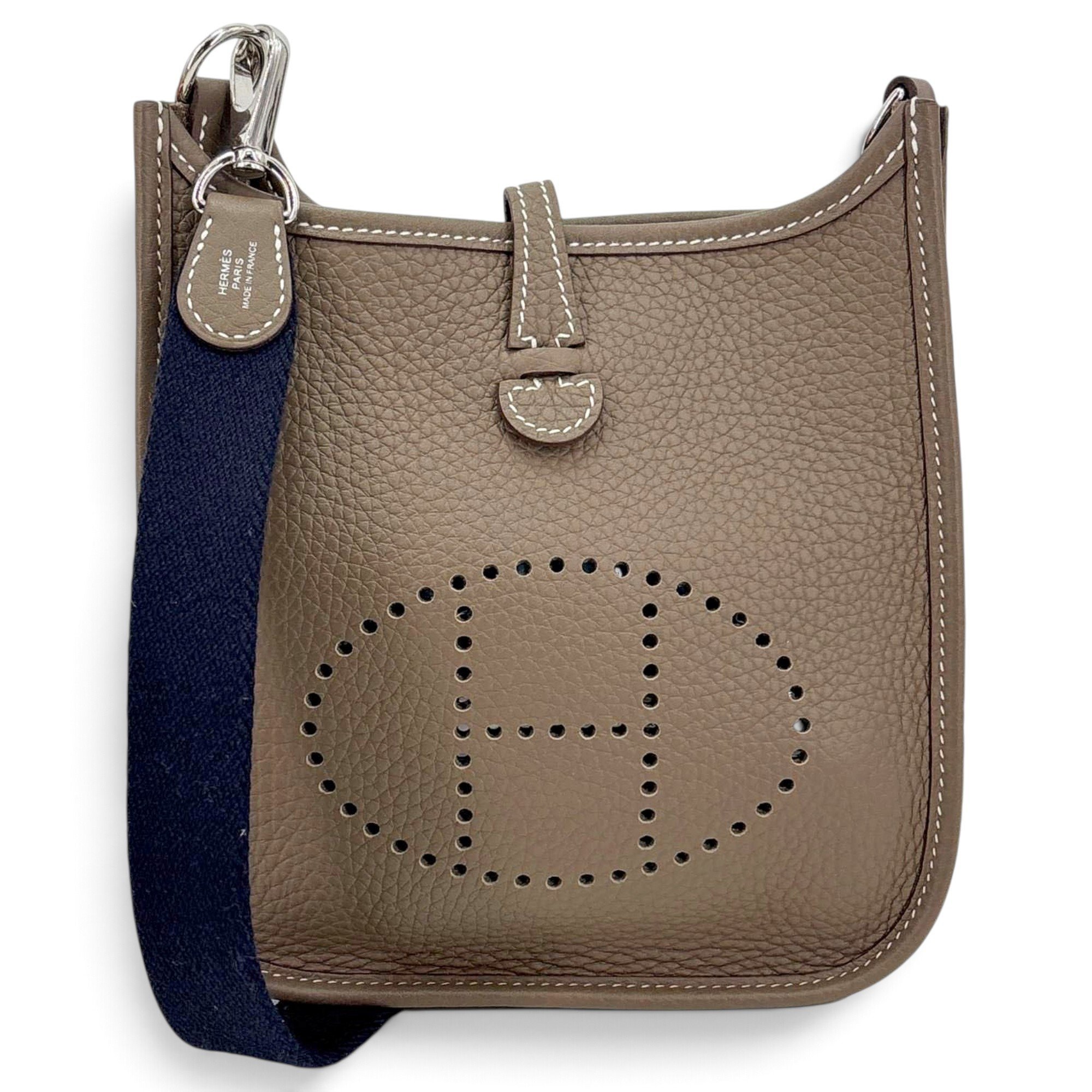 Evelyne leather handbag