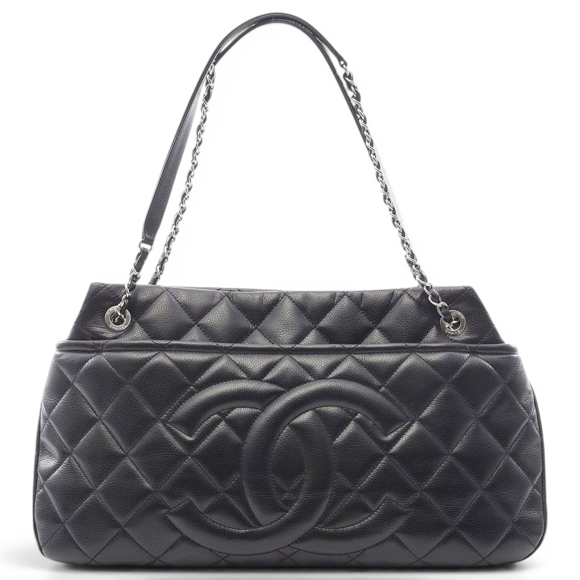 Leather tote