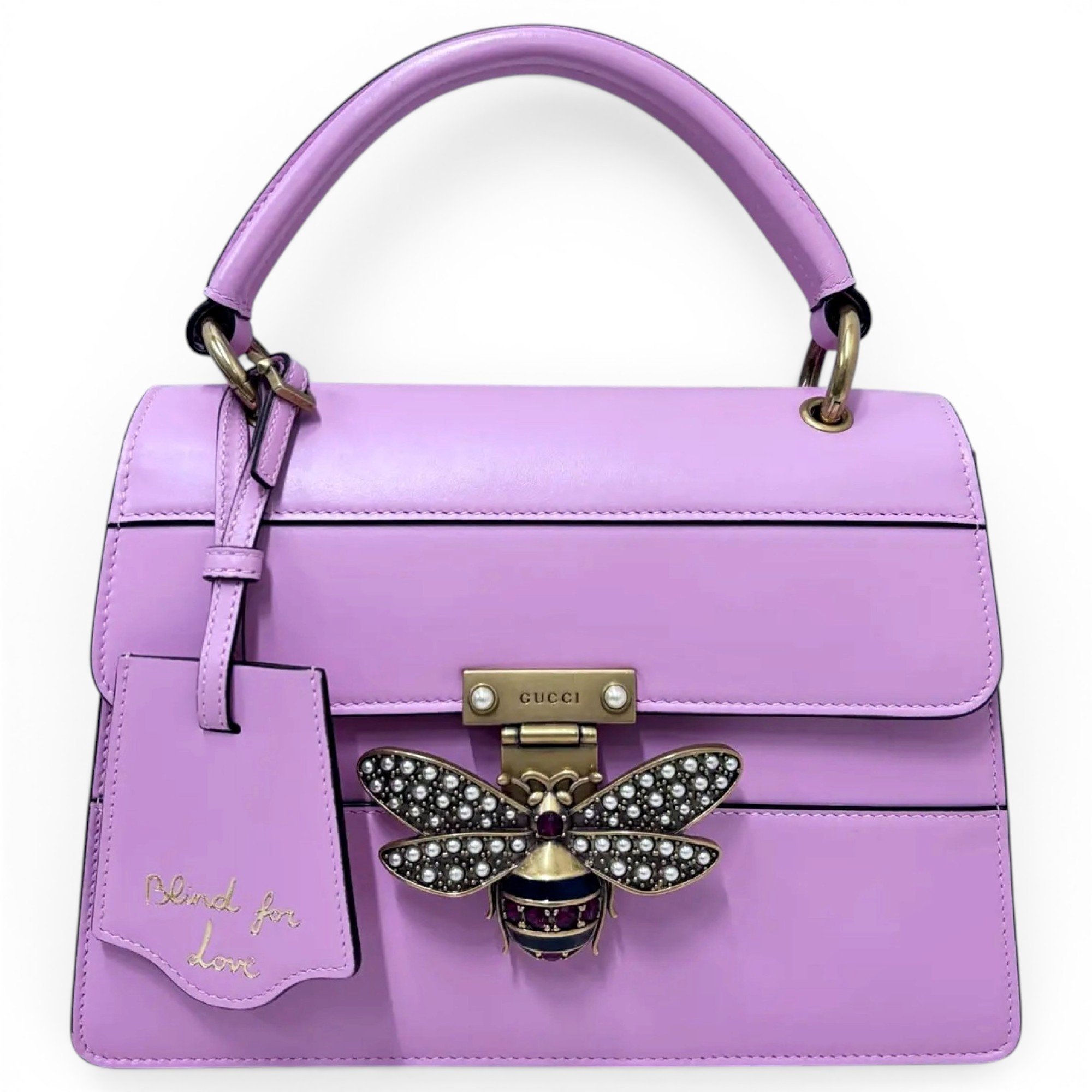 Queen Margaret leather handbag