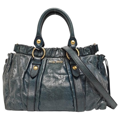 Leather handbag