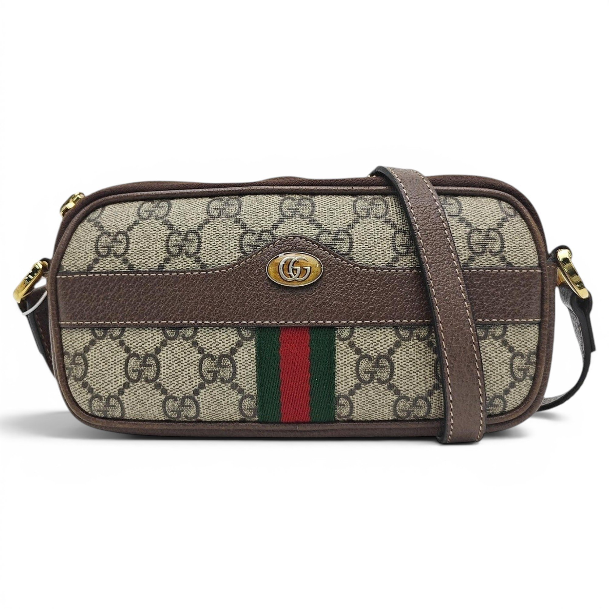 Ophidia leather handbag