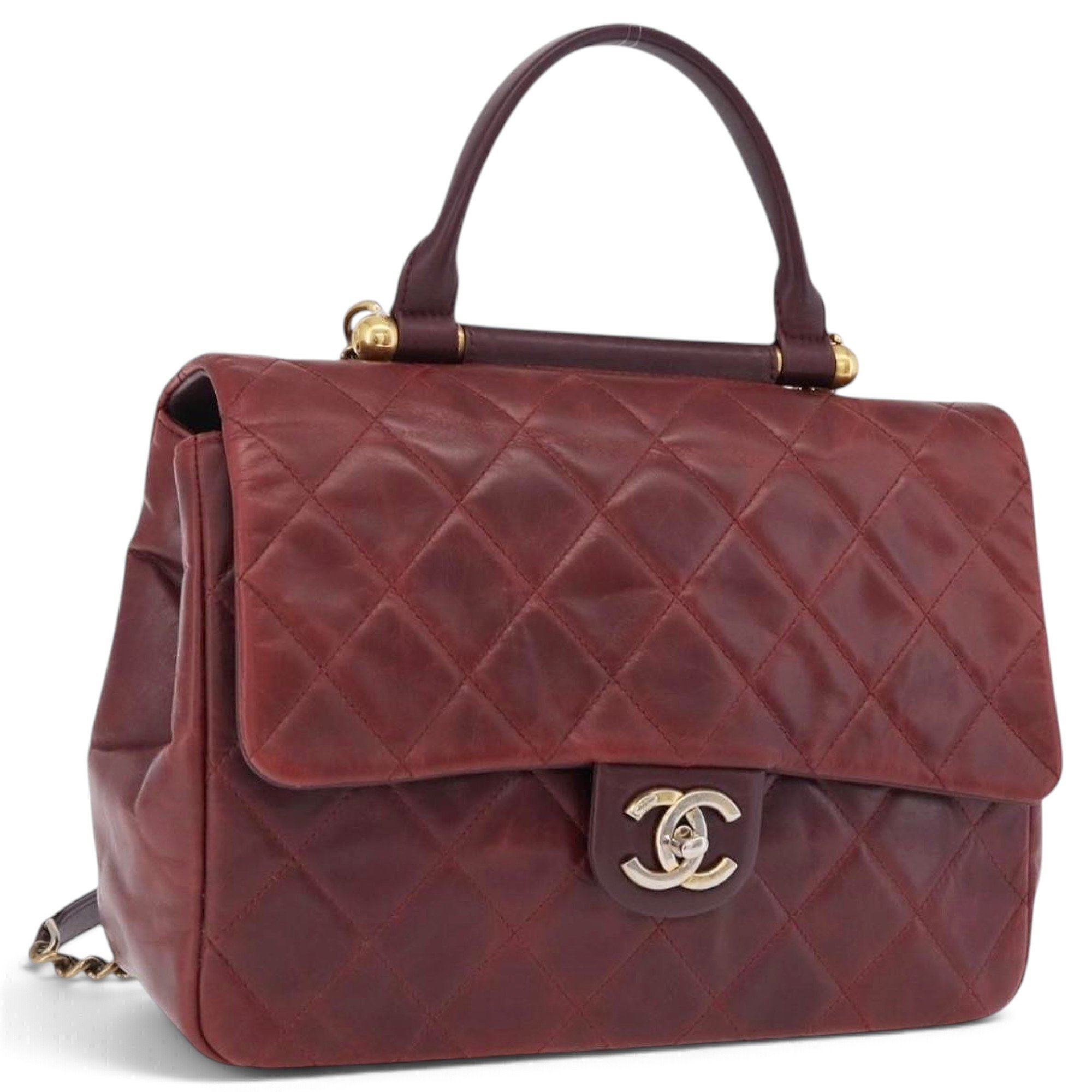 Leather handbag